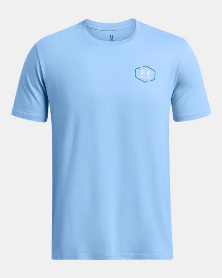 SALE Under Armour® Men's S/S Carolina Blue Freedom Marlin T-Shirt Product Image
