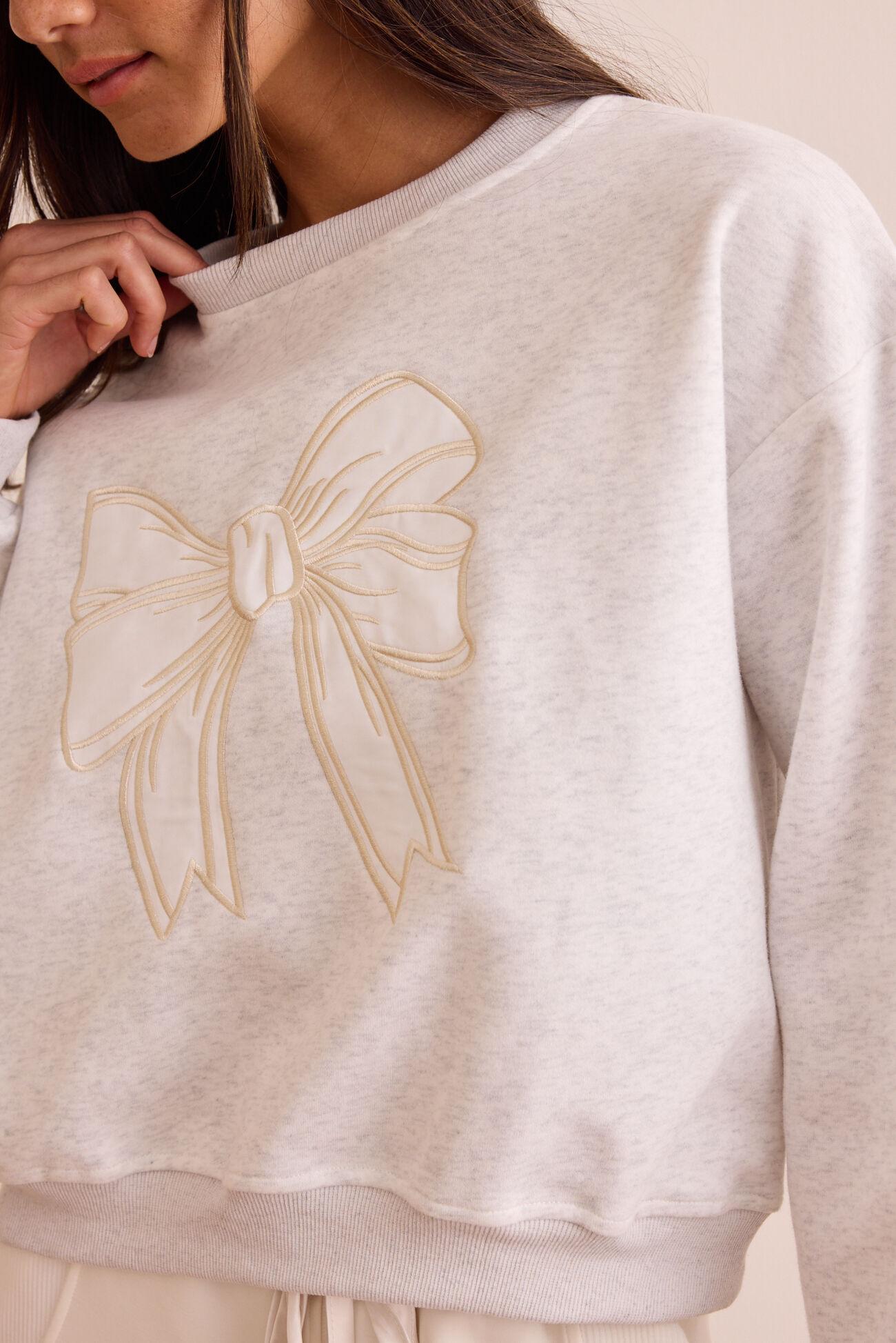 Sleek Bow Pullover Product Image