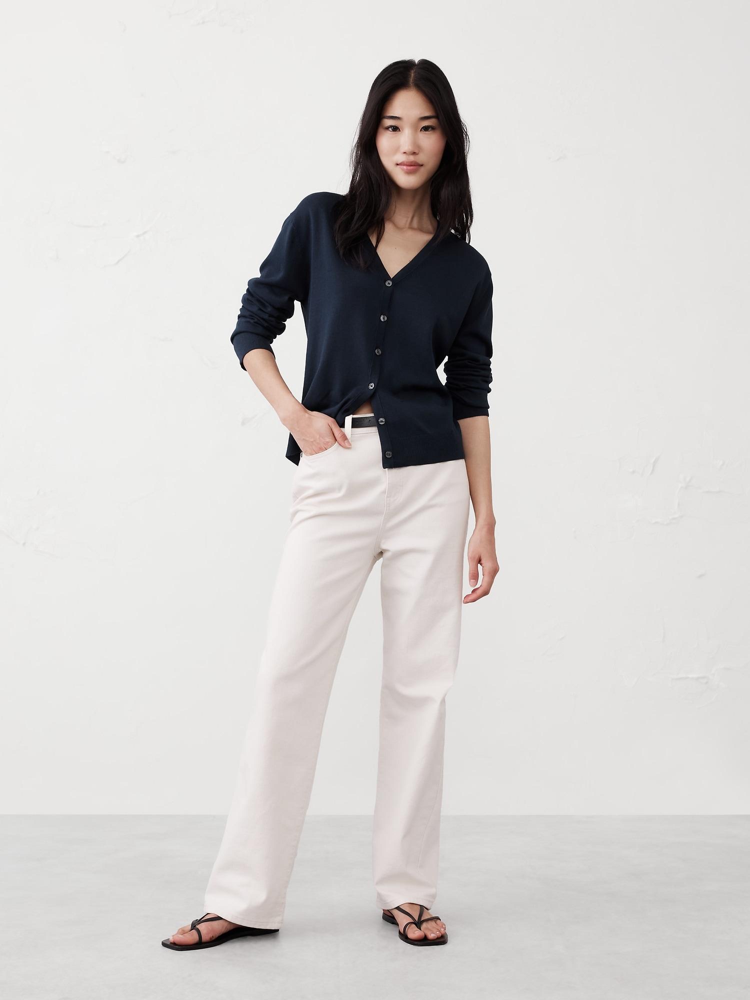 Forever V-Neck Cardigan Product Image