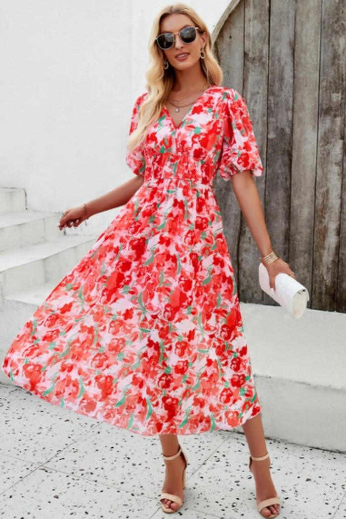 Take Me Away Floral Dress Product Image