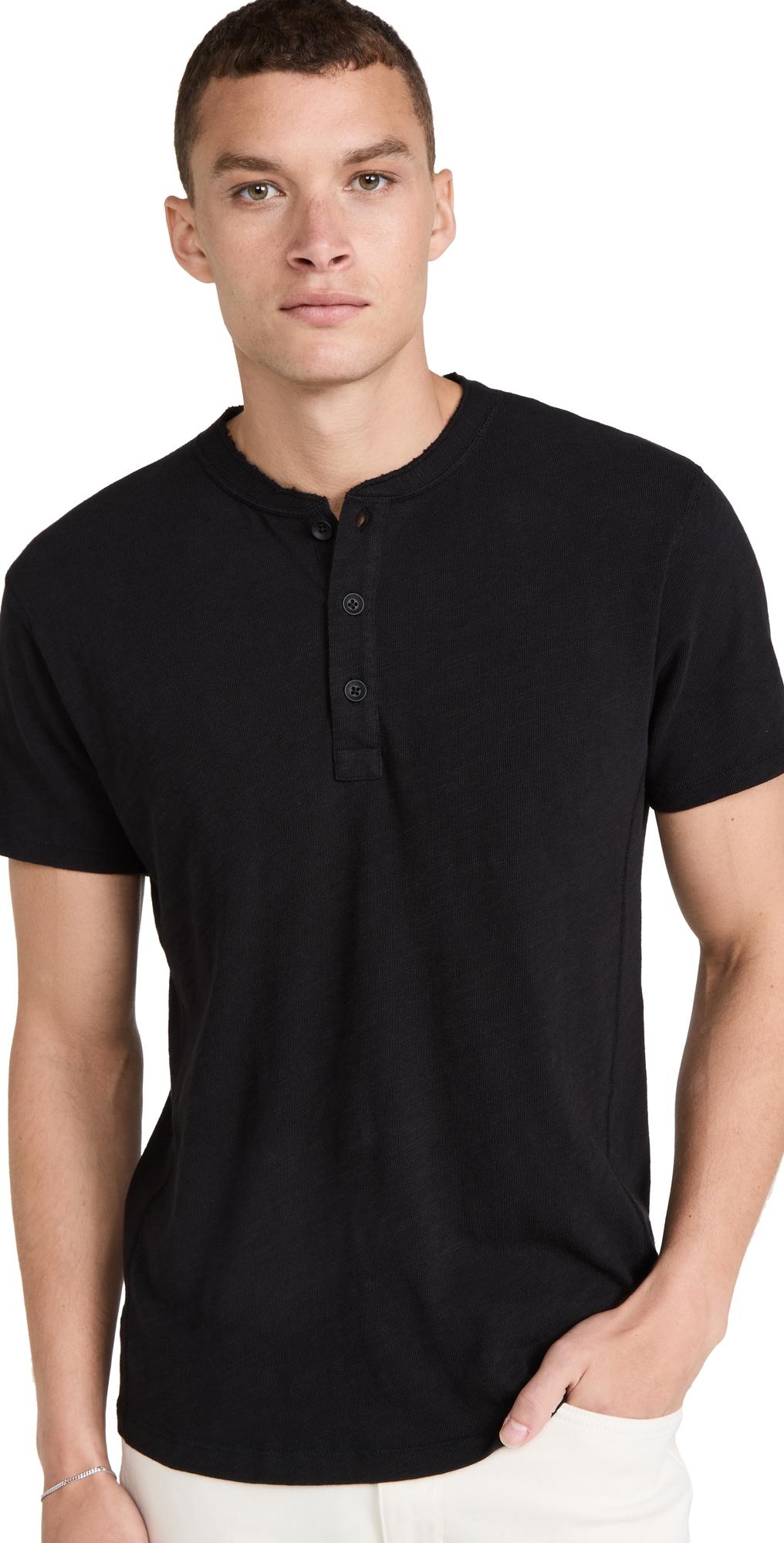 rag & bone Short Sleeve Henley Product Image
