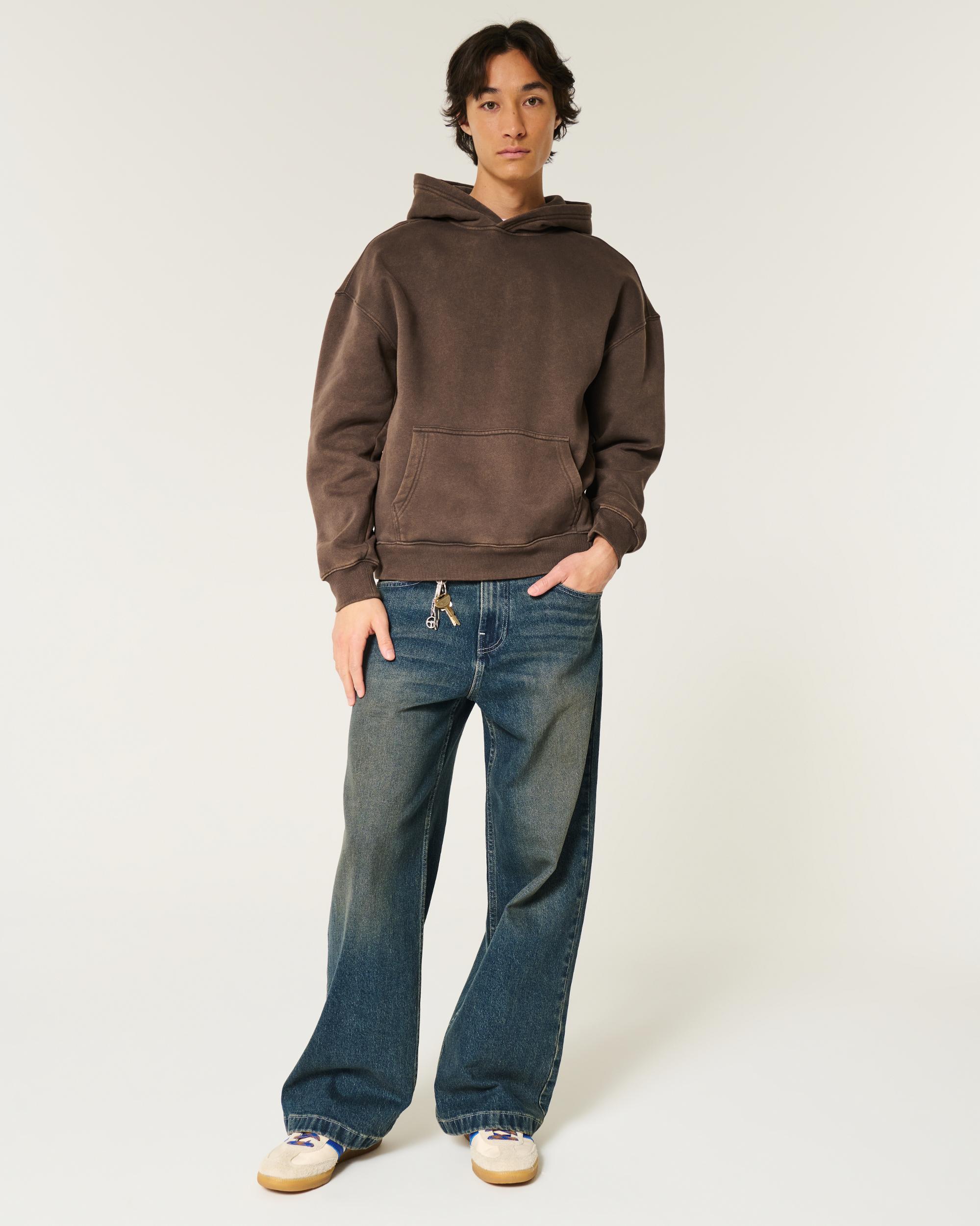 Boxy Washed Hoodie Product Image