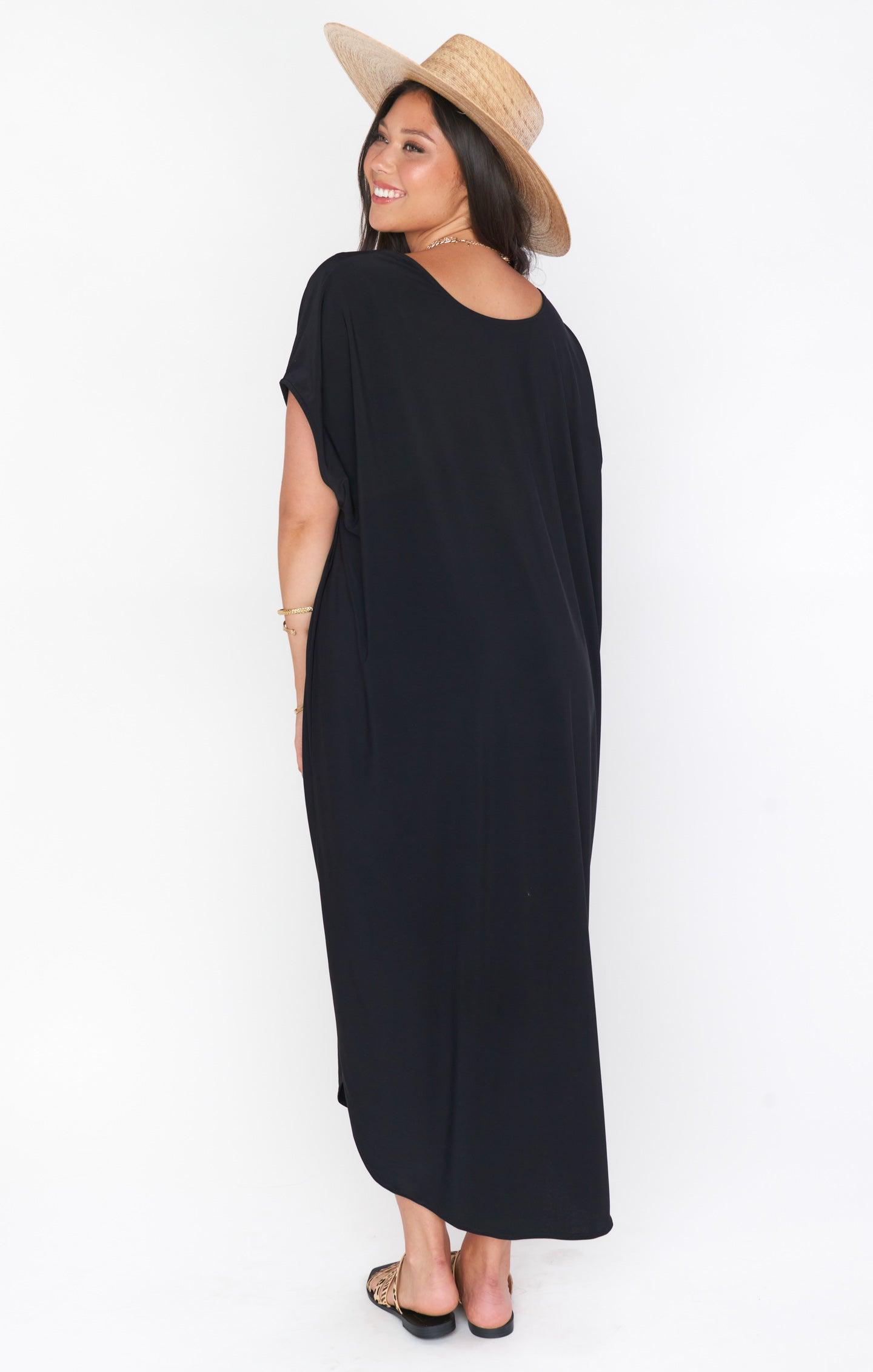 Worldly Caftan ~ Black Product Image