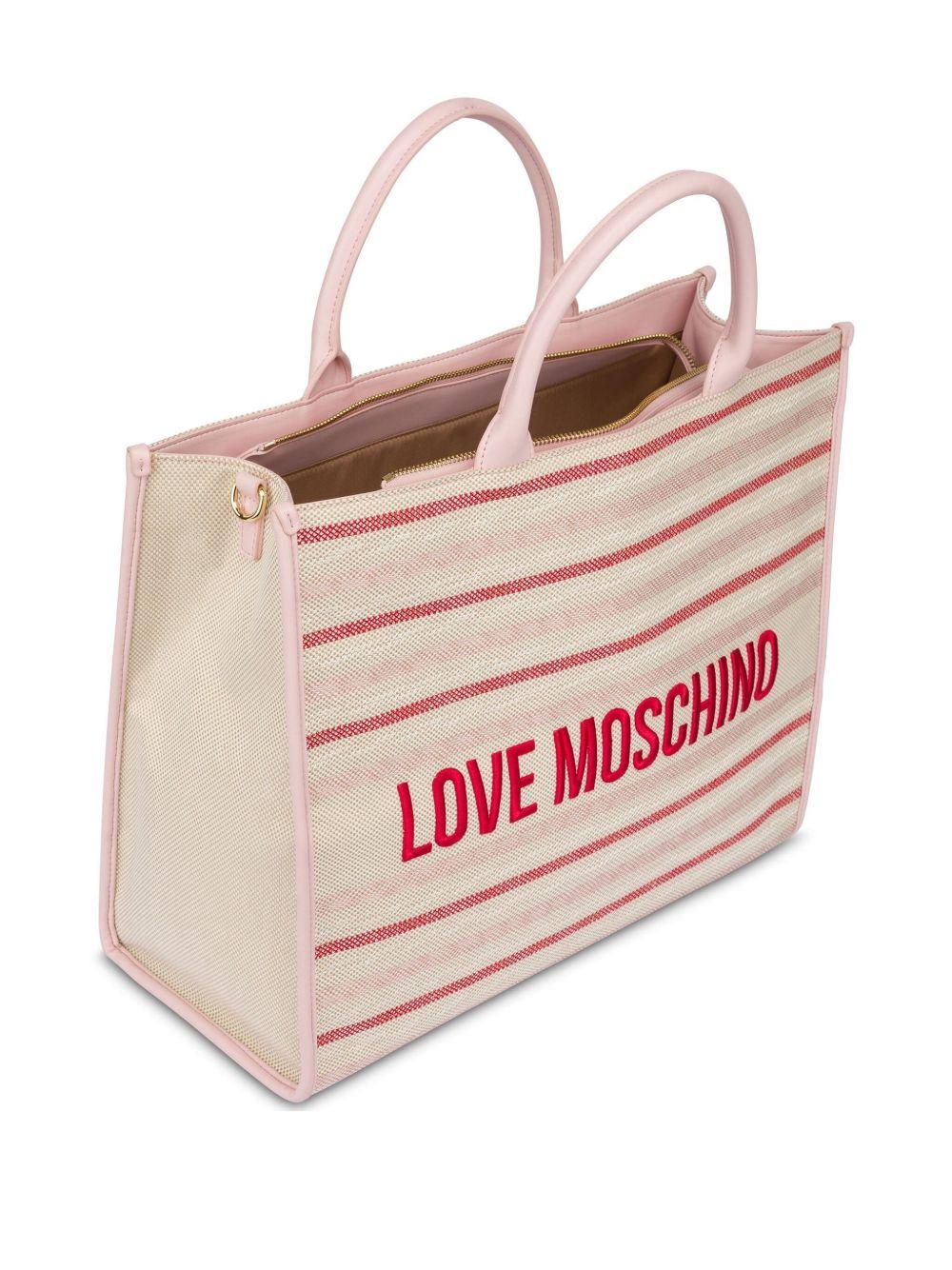 logo-embroidered tote bag Product Image
