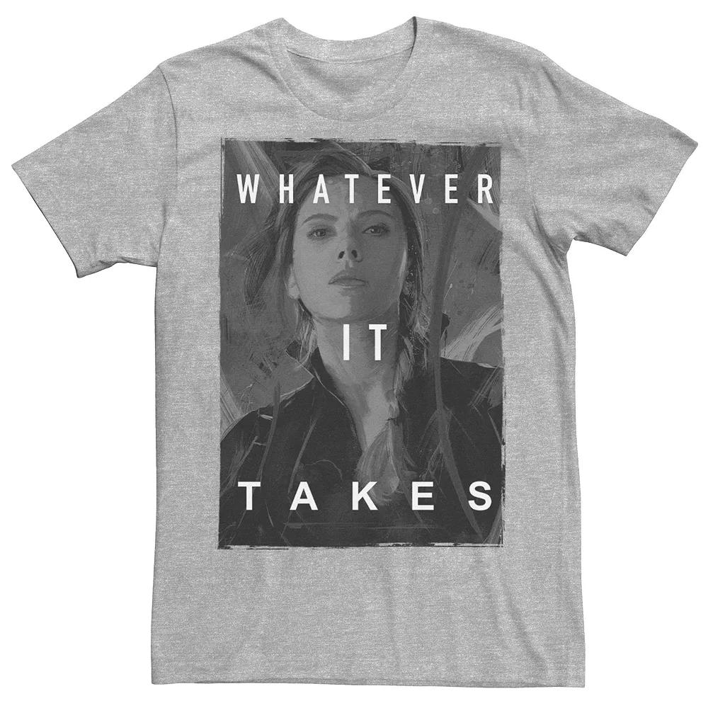 Men's Avengers Endgame Black Widow Tee,  Product Image