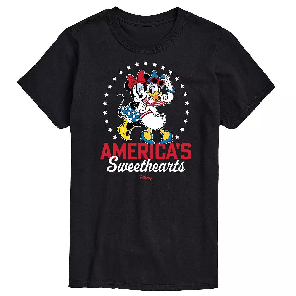 Disney's Minnie Mouse & Daisy Duck Men's America's Sweethearts Graphic Tee,  Product Image