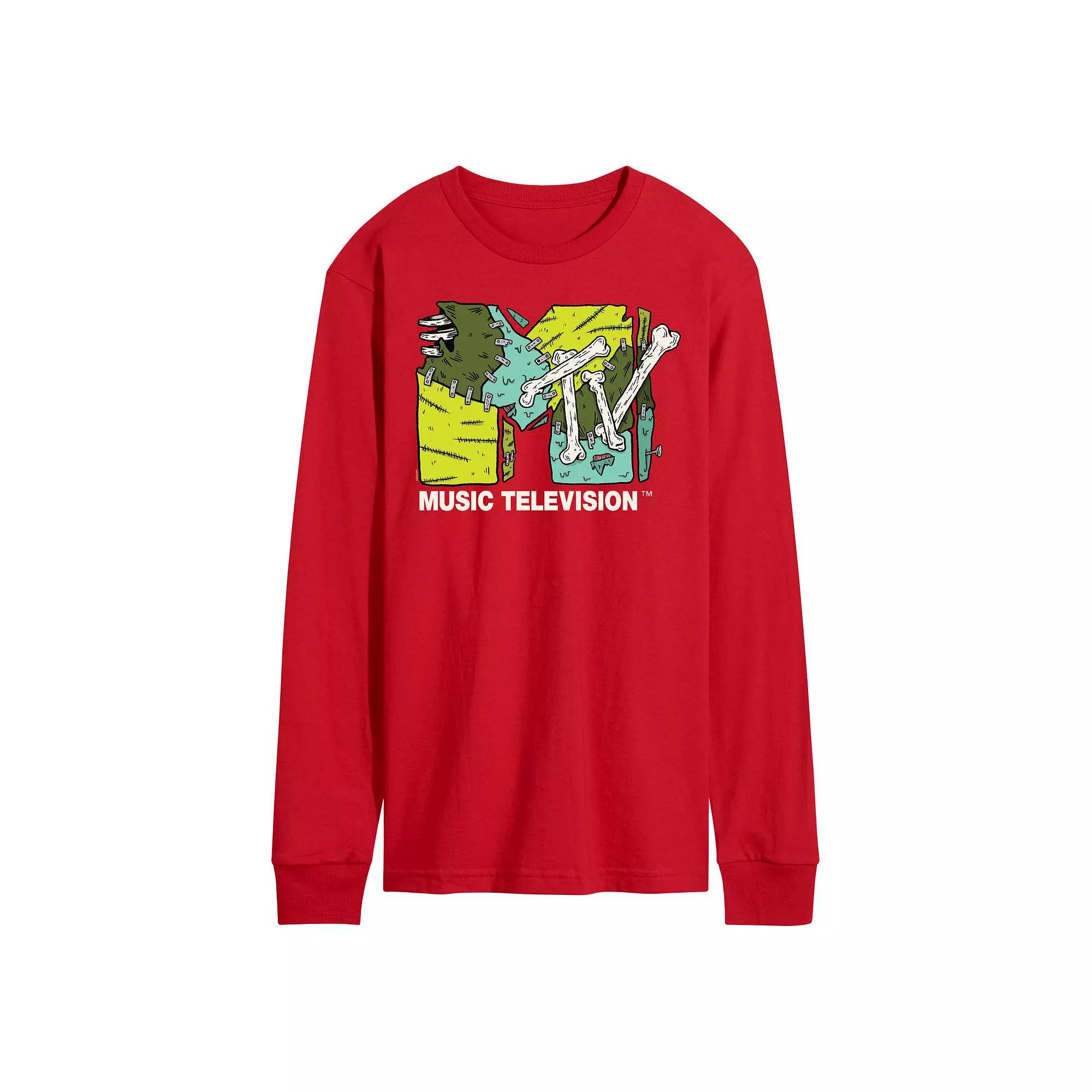 Men's MTV Halloween Logo Graphic Tee,  Product Image