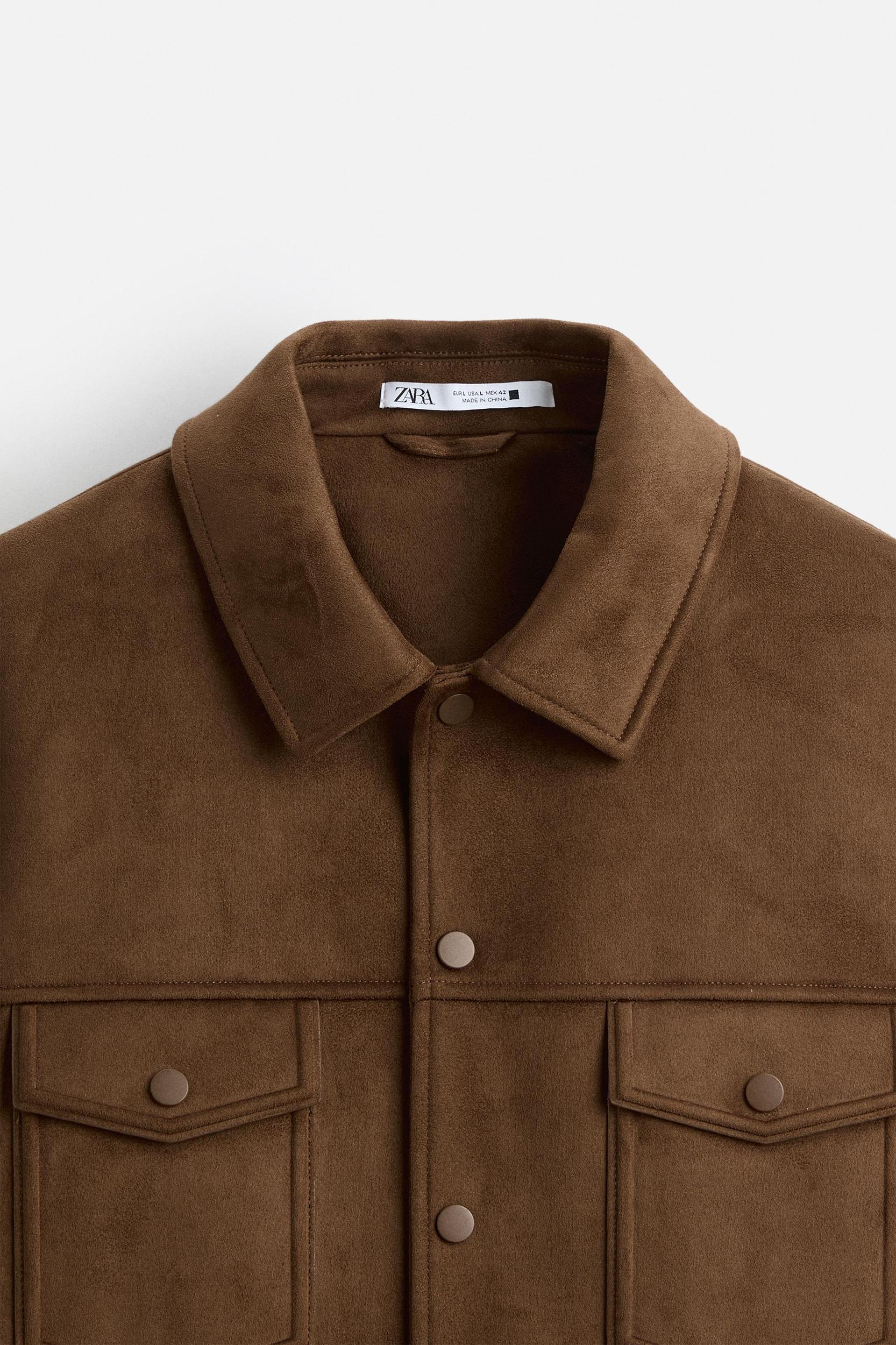 FAUX SUEDE JACKET Product Image