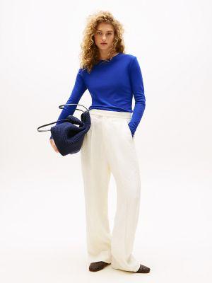 Skinny Fit Crewneck Sweatshirt Product Image