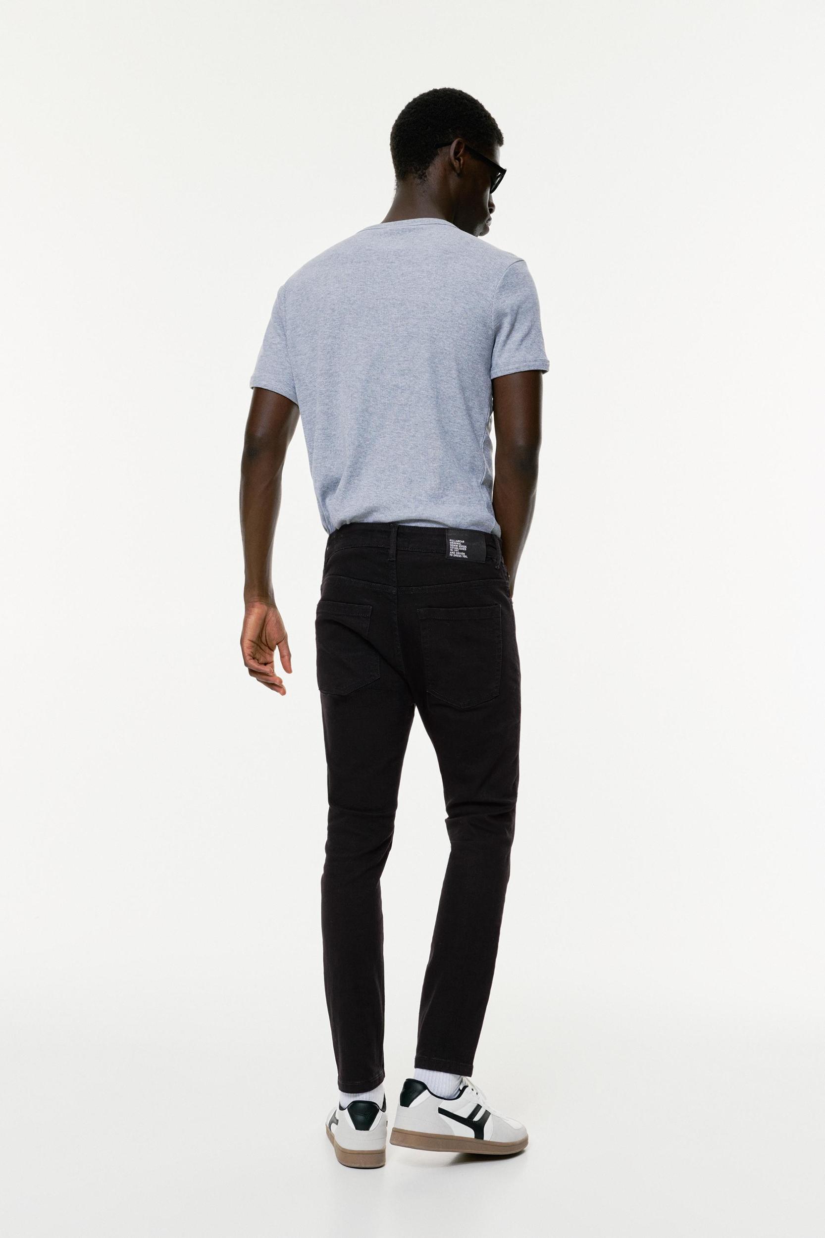 Washed carrot-fit jeans Product Image