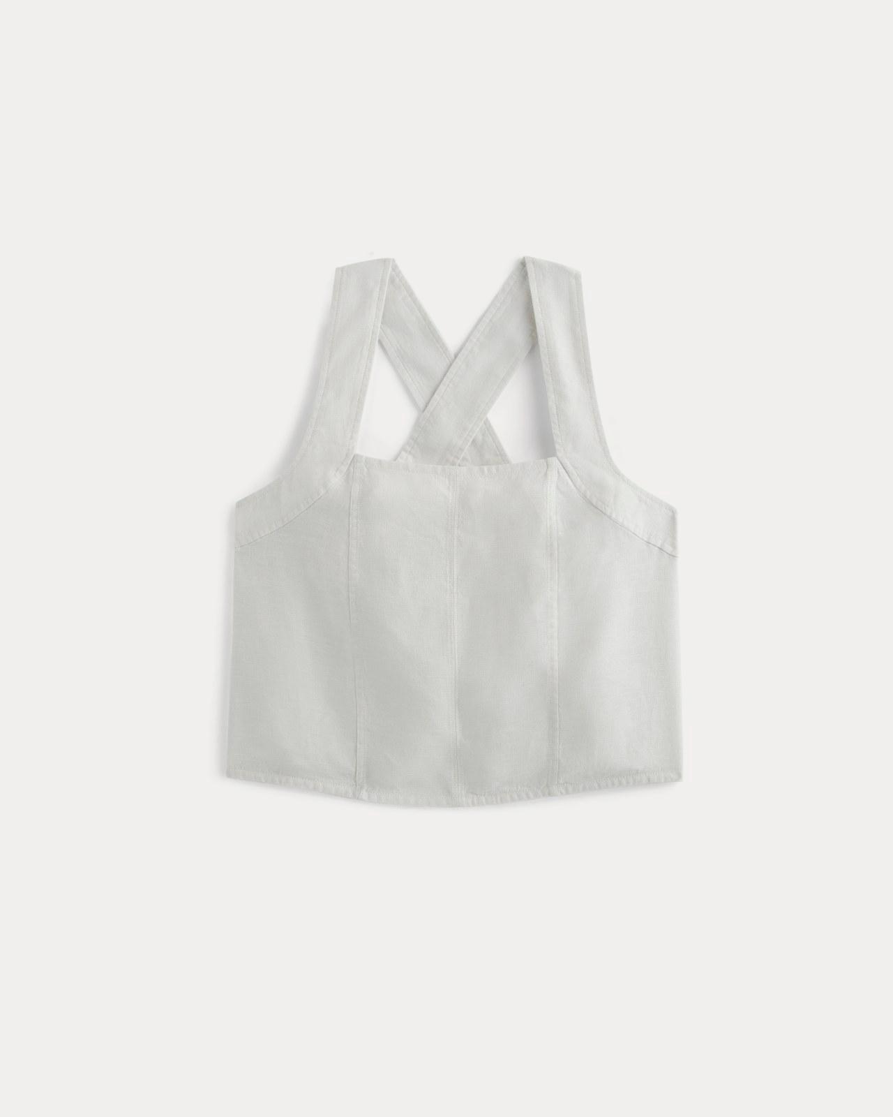 Womens Crossback Tank in Linen by Everlane Product Image