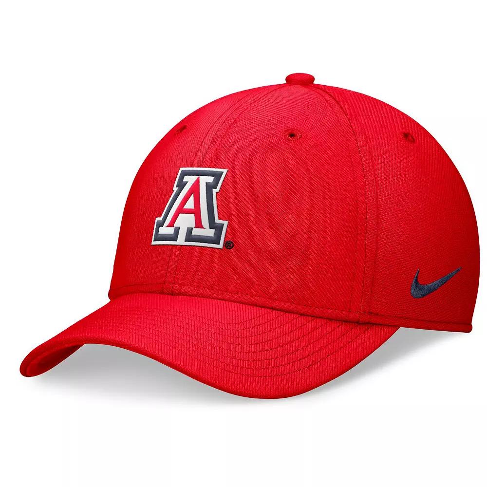 Men's Nike Red Arizona Wildcats 2024 On-Field Swoosh Flex Hat,  Product Image