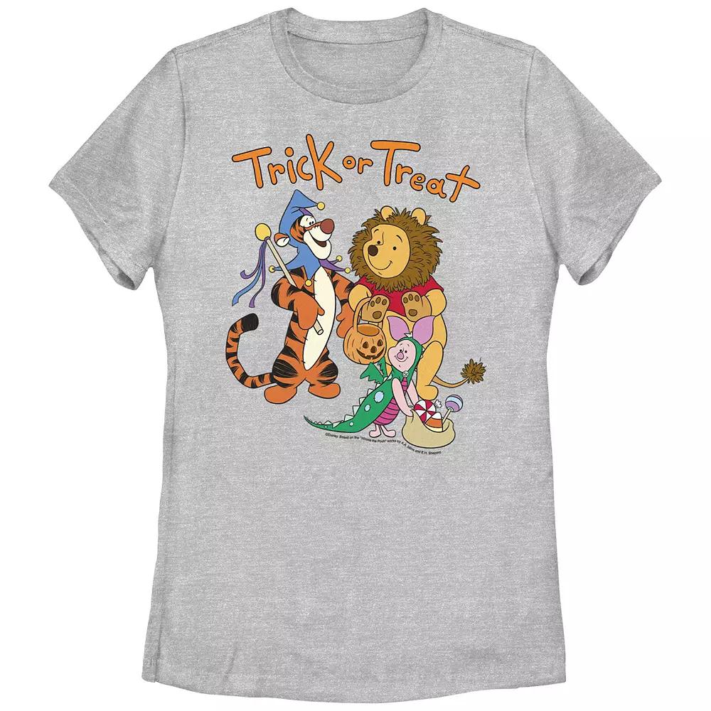 Disney's Winnie The Pooh And Friends Trick Or Treating Juniors' Graphic Tee, Girl's,  Product Image