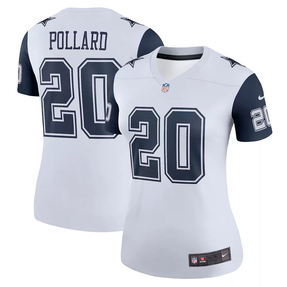 Women's Nike Tony Pollard White Dallas Cowboys Alternate Legend Jersey, Size: Large Product Image