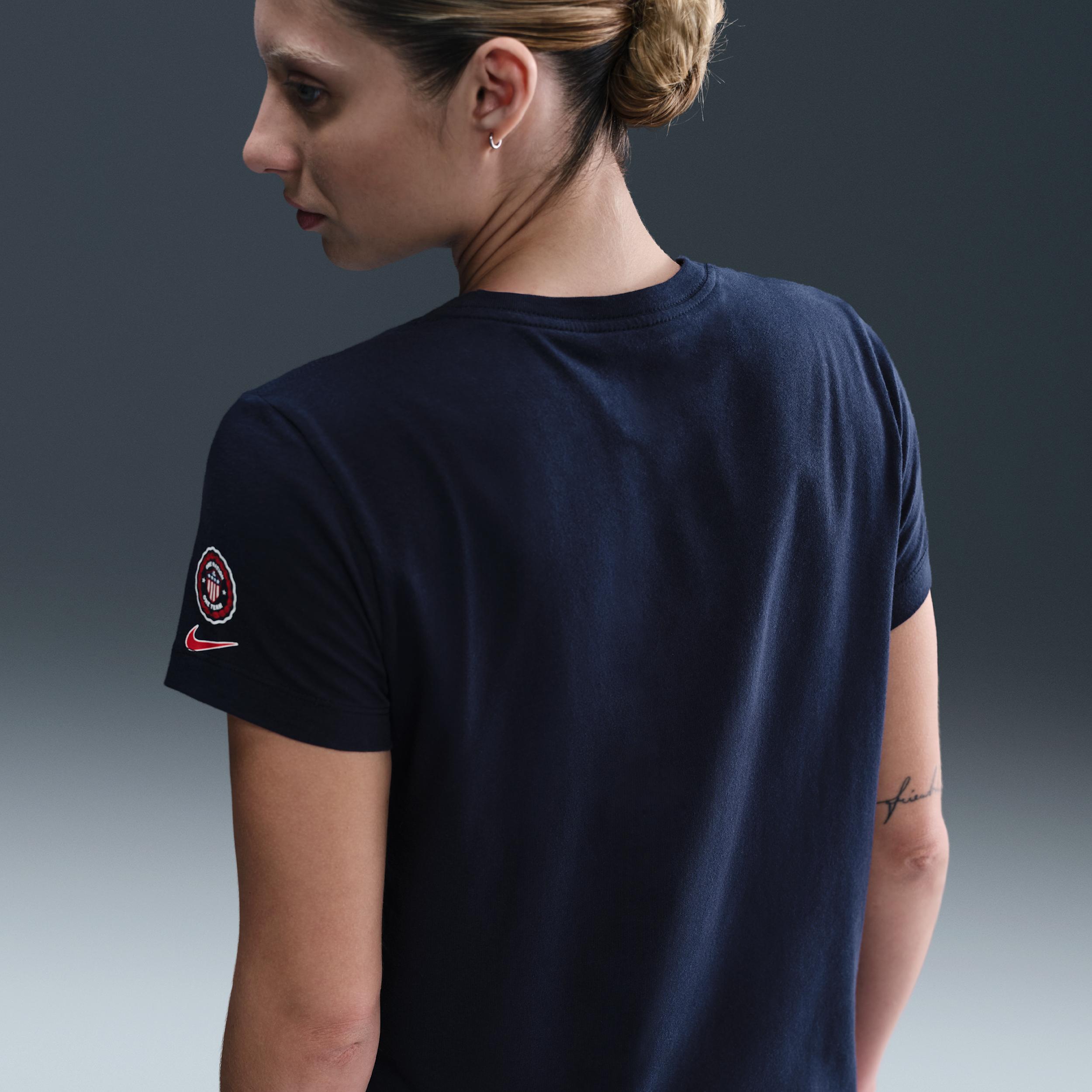 USWNT Nike Womens Soccer T-Shirt | HQ8460-451 Product Image