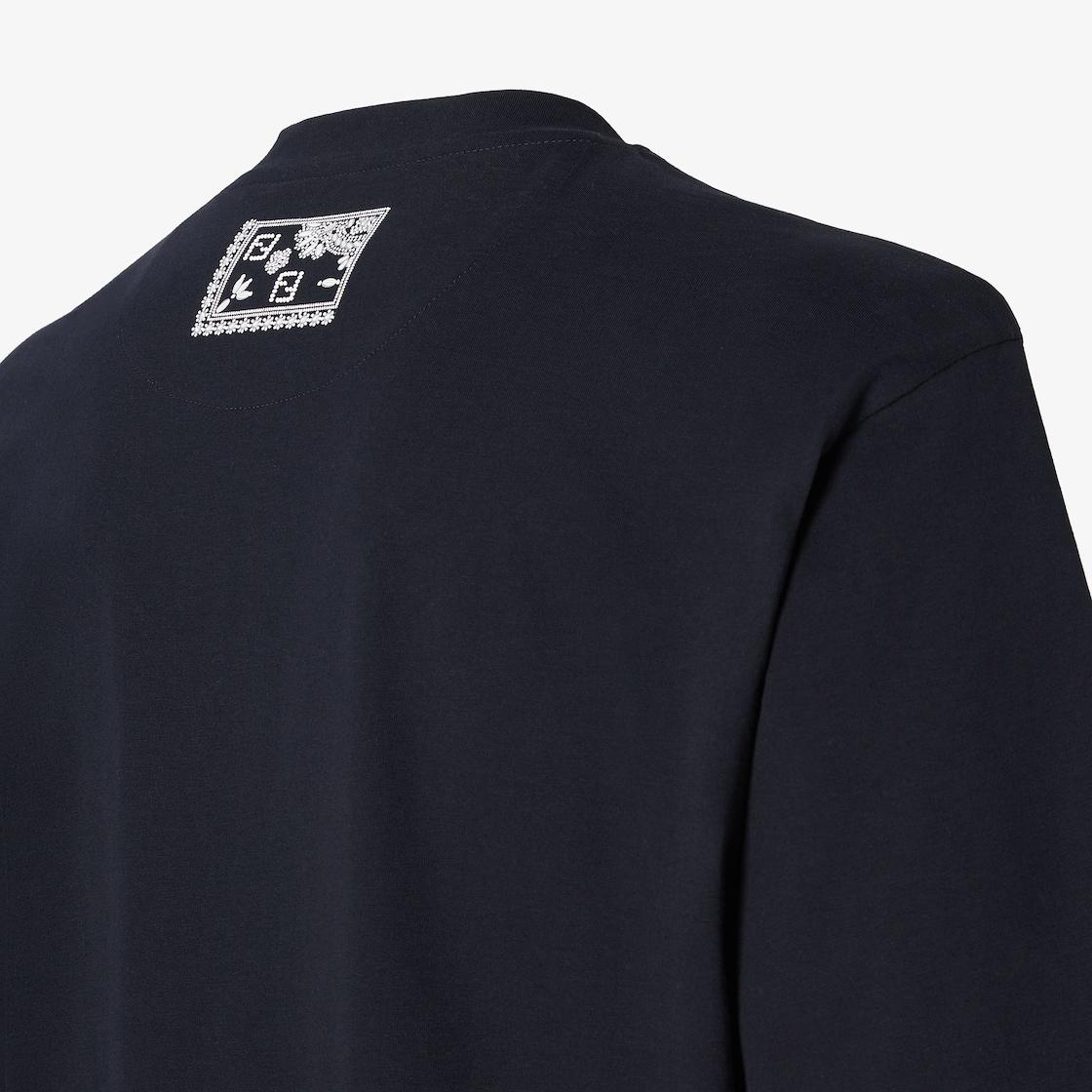 T-ShirtBlue cotton T-shirt Product Image