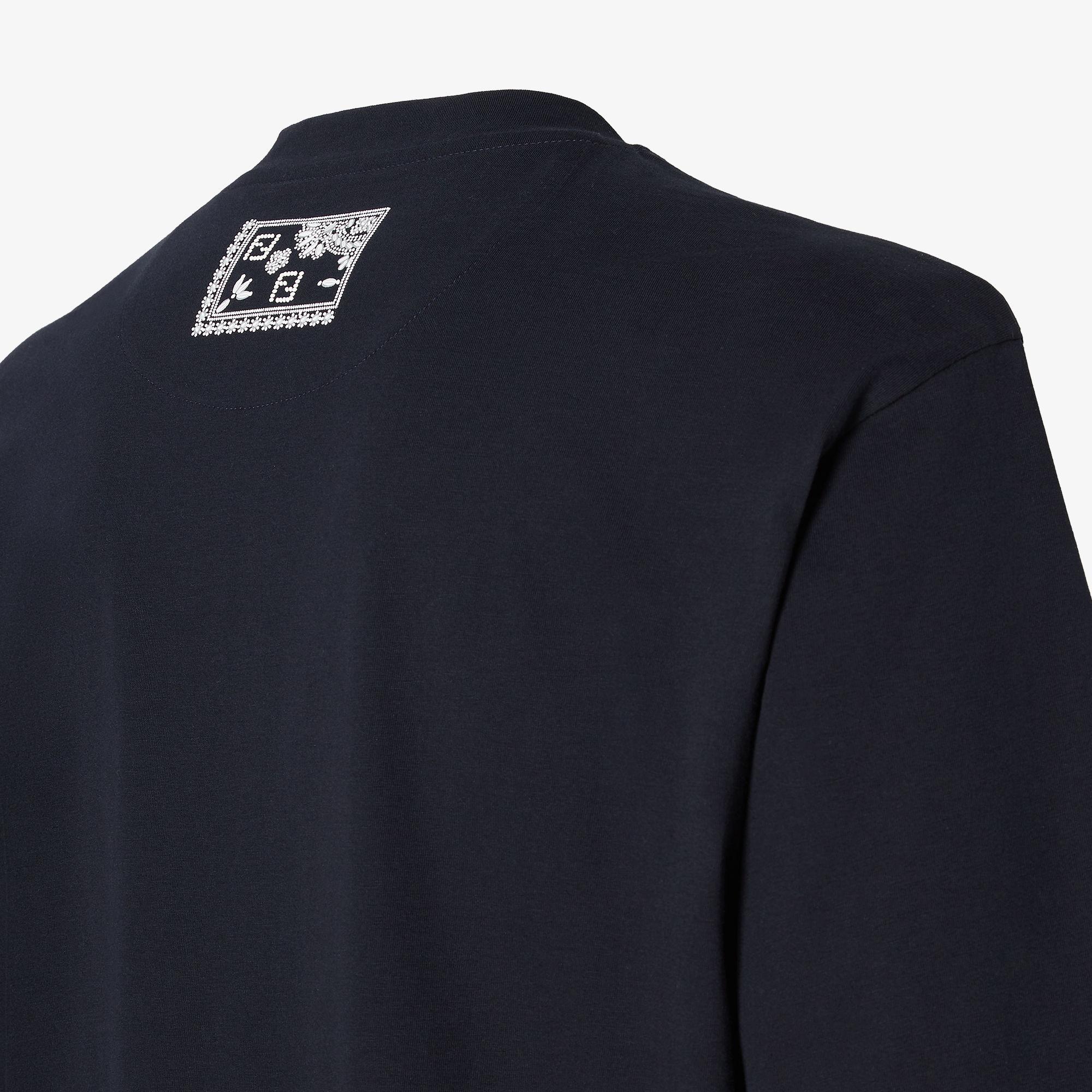 T-ShirtBlue cotton T-shirt Product Image