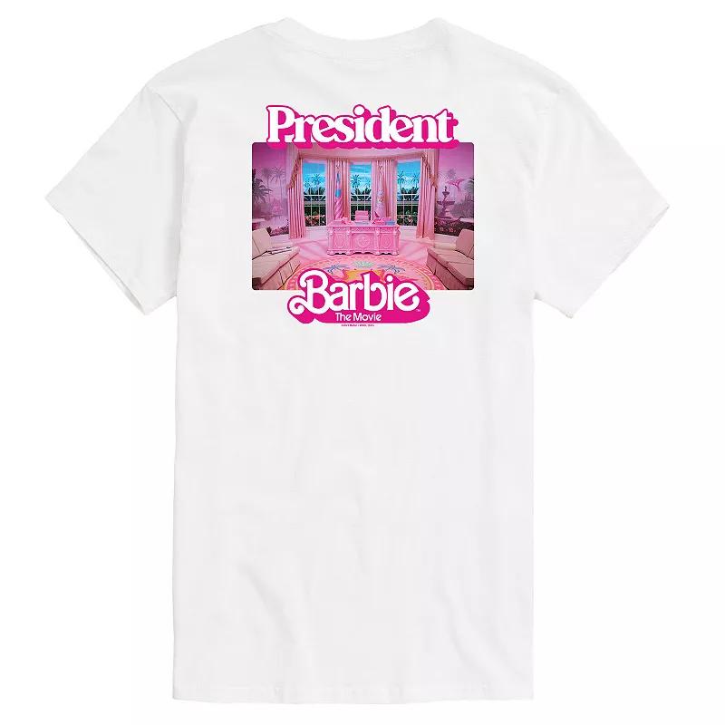 Men's Barbie™ The Movie President Barbie Graphic Tee,  Product Image