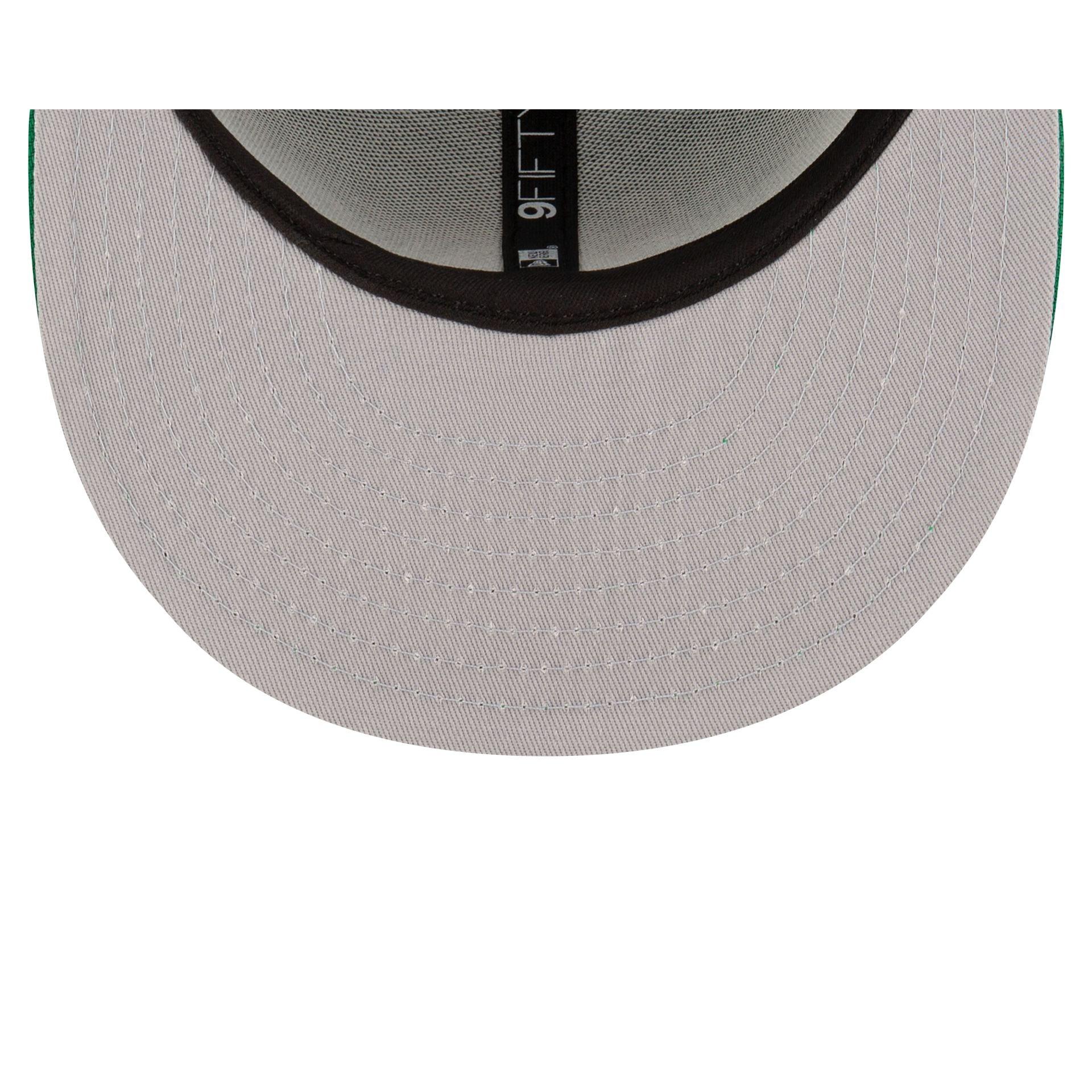 Boston Celtics Basic Green 9FIFTY Snapback Hat Male Product Image