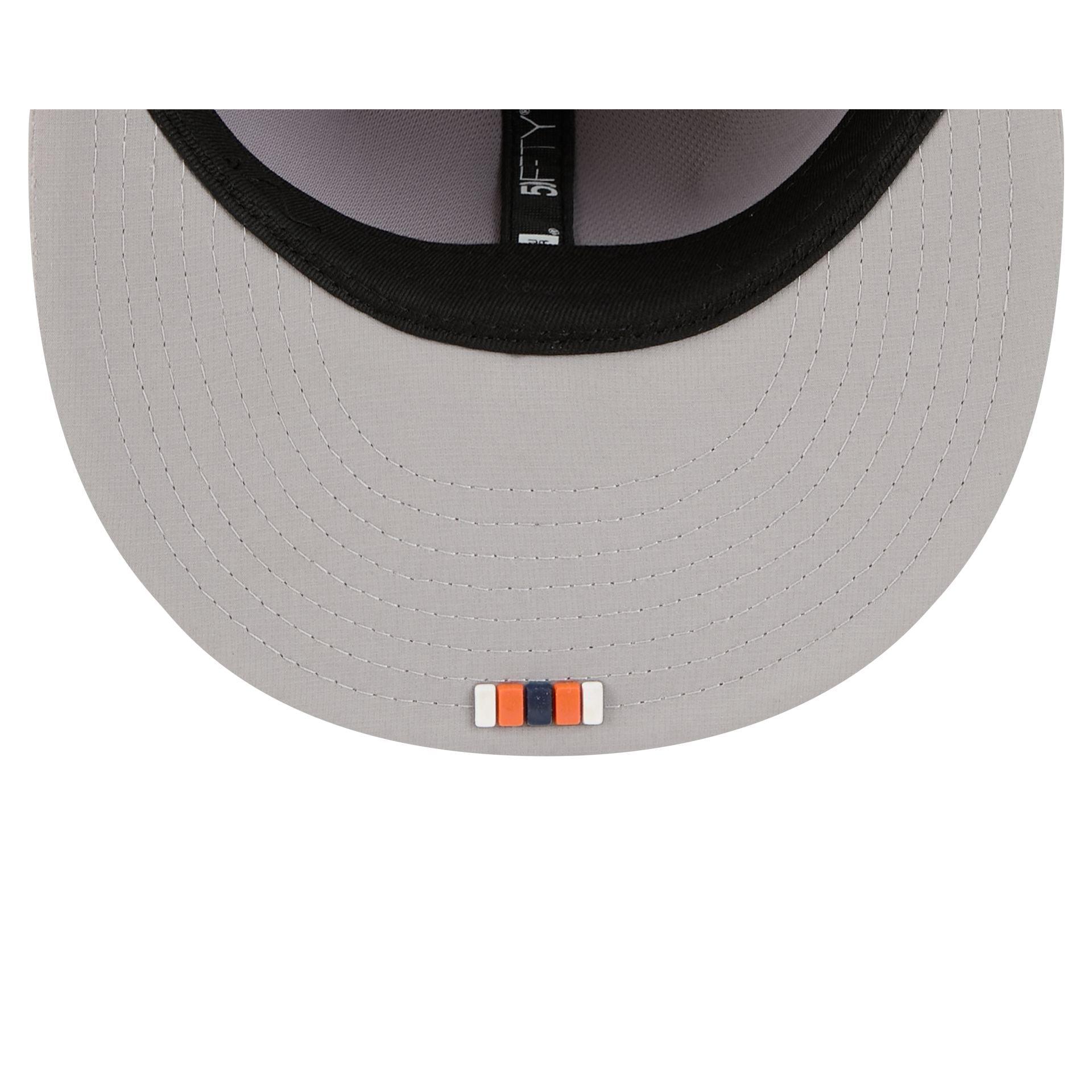 Chicago Bears 2025 Sideline Hot Weather B 59FIFTY Fitted Hat Male Product Image