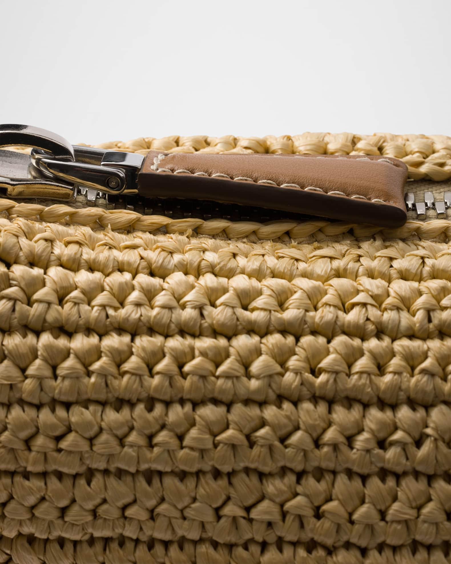 Leather Crochet Shoulder Bag Product Image