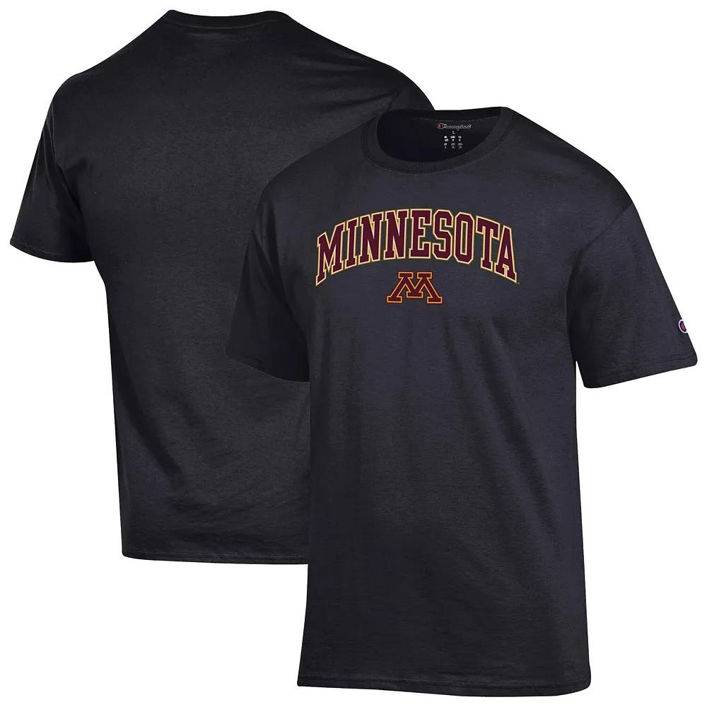 Men's Champion Black Appalachian State Mountaineers Arch Over Logo T-Shirt,  Product Image