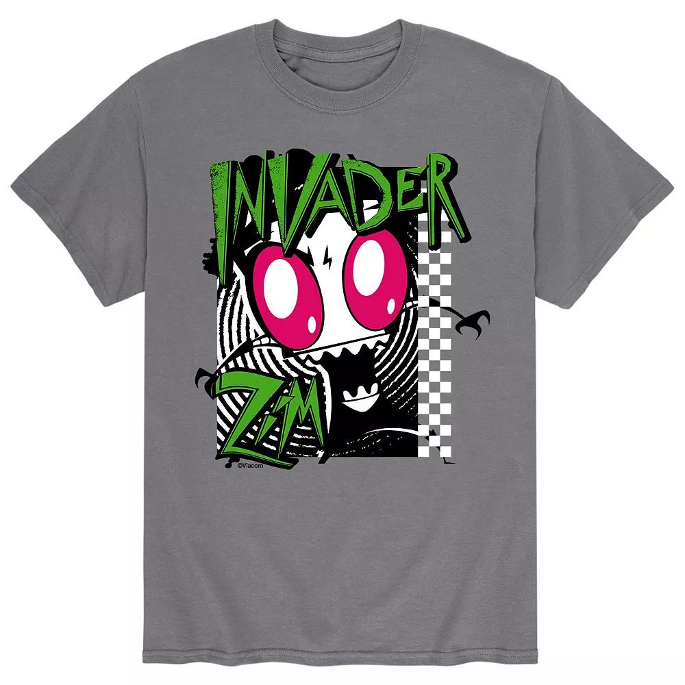 Men's Invader Zim Checked Out Tee,  Product Image