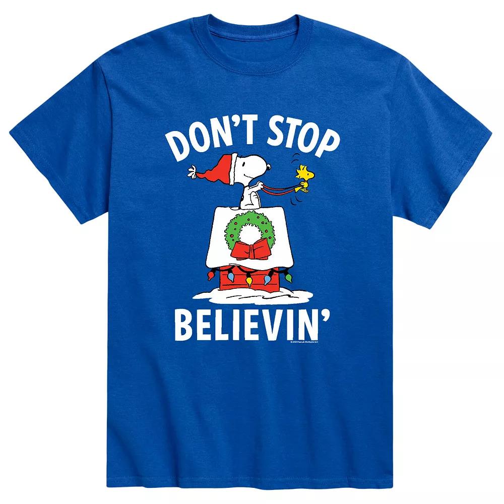 Men's Peanuts Believin Tee,  Product Image