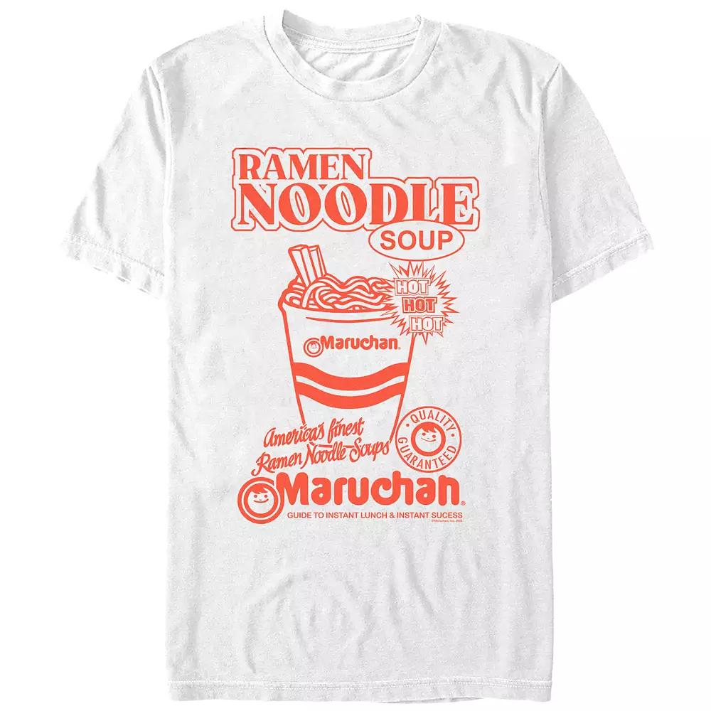 Men's Maruchan Ramen Noodle Soup Graphic Tee, Size: XS, White Product Image