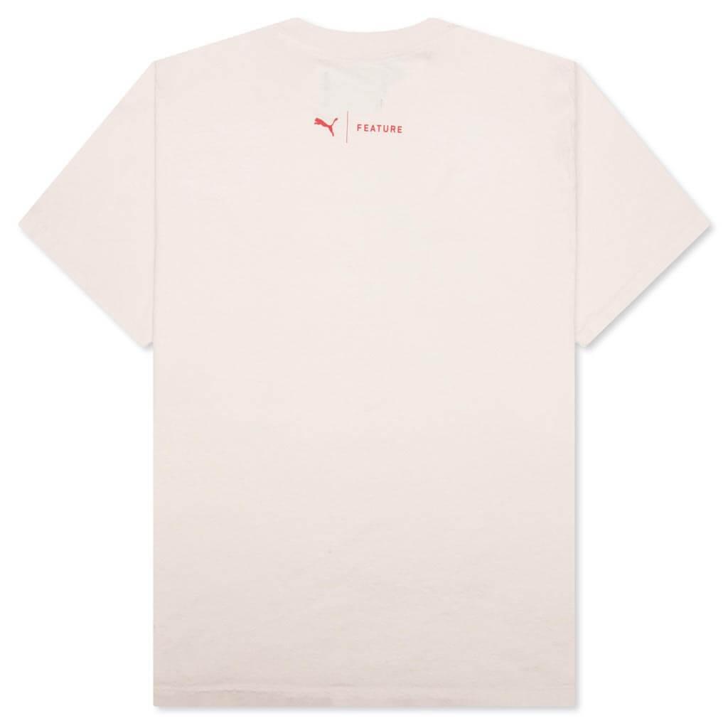 Puma x Feature Racing Tee - Cannoli Cream Male Product Image