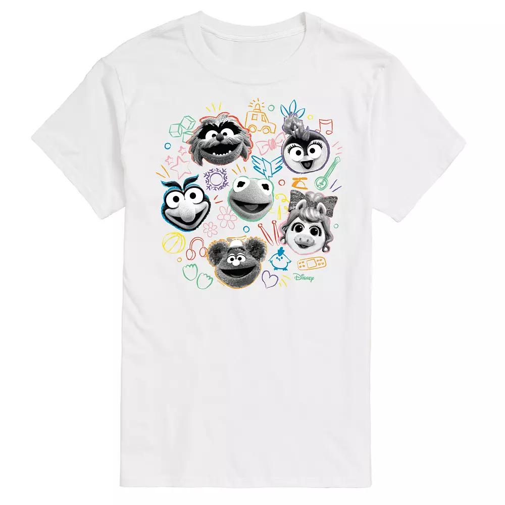 Disney's Muppet Babies Big & Tall Faces Graphic Tee, Men's,  Product Image