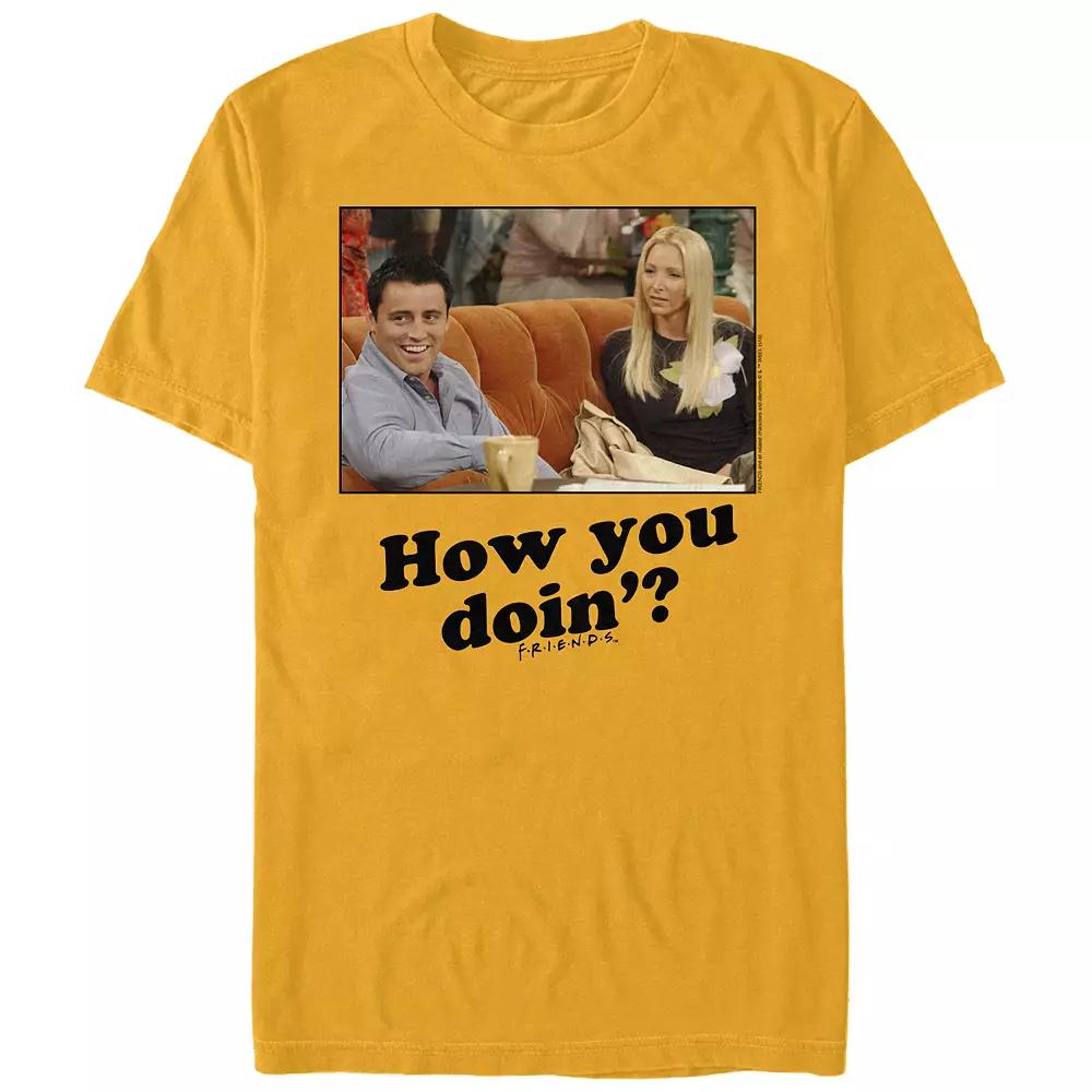 Men's Friends Joey And Phoebe How You Doin'? Graphic Tee,  Product Image