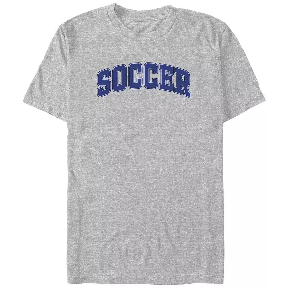 Big & Tall Soccer Graphic Tee, Men's,  Product Image