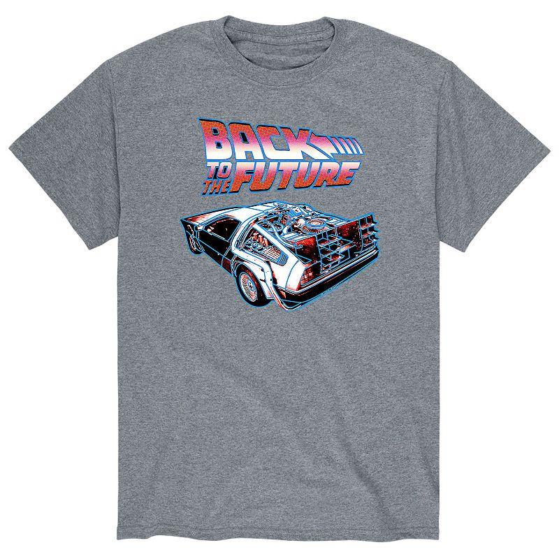 Mens Back To The Future Time Machine Tee Product Image