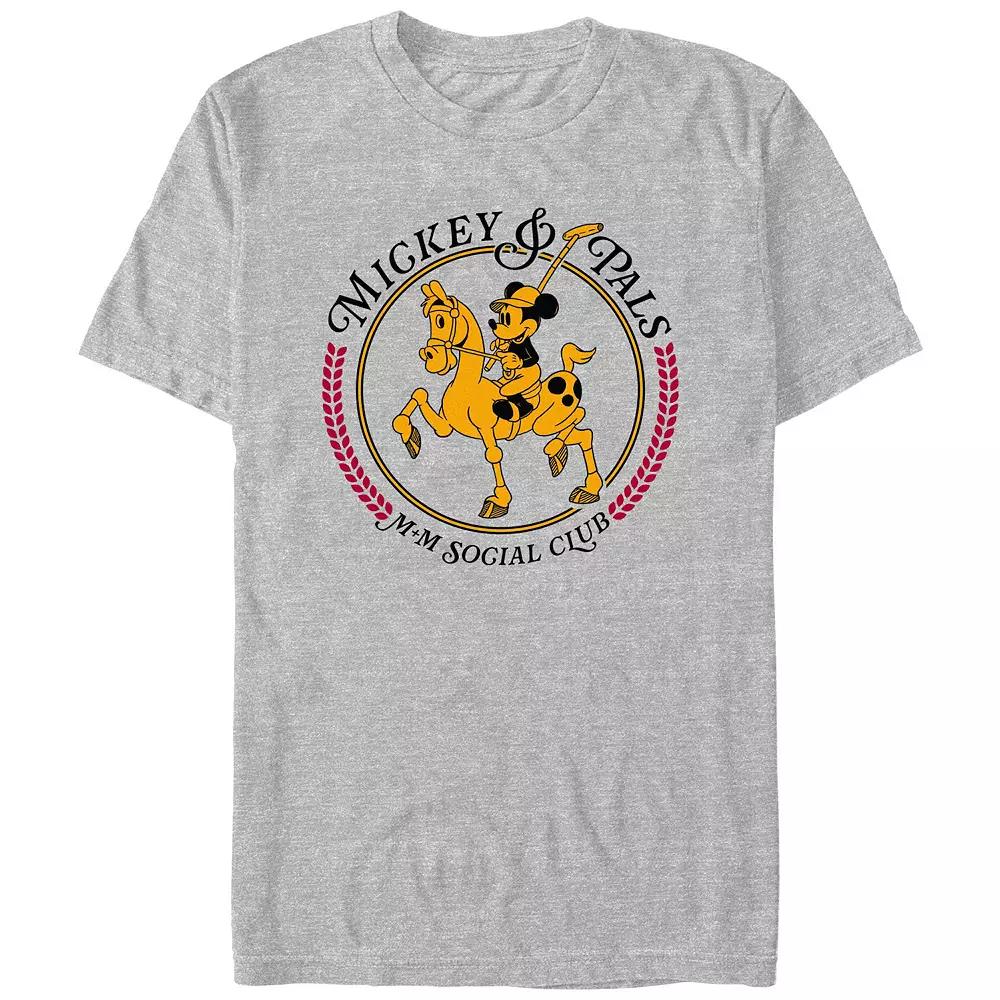 Disney's Mickey Mouse And Pals Social Club Men's Graphic Tee,  Product Image