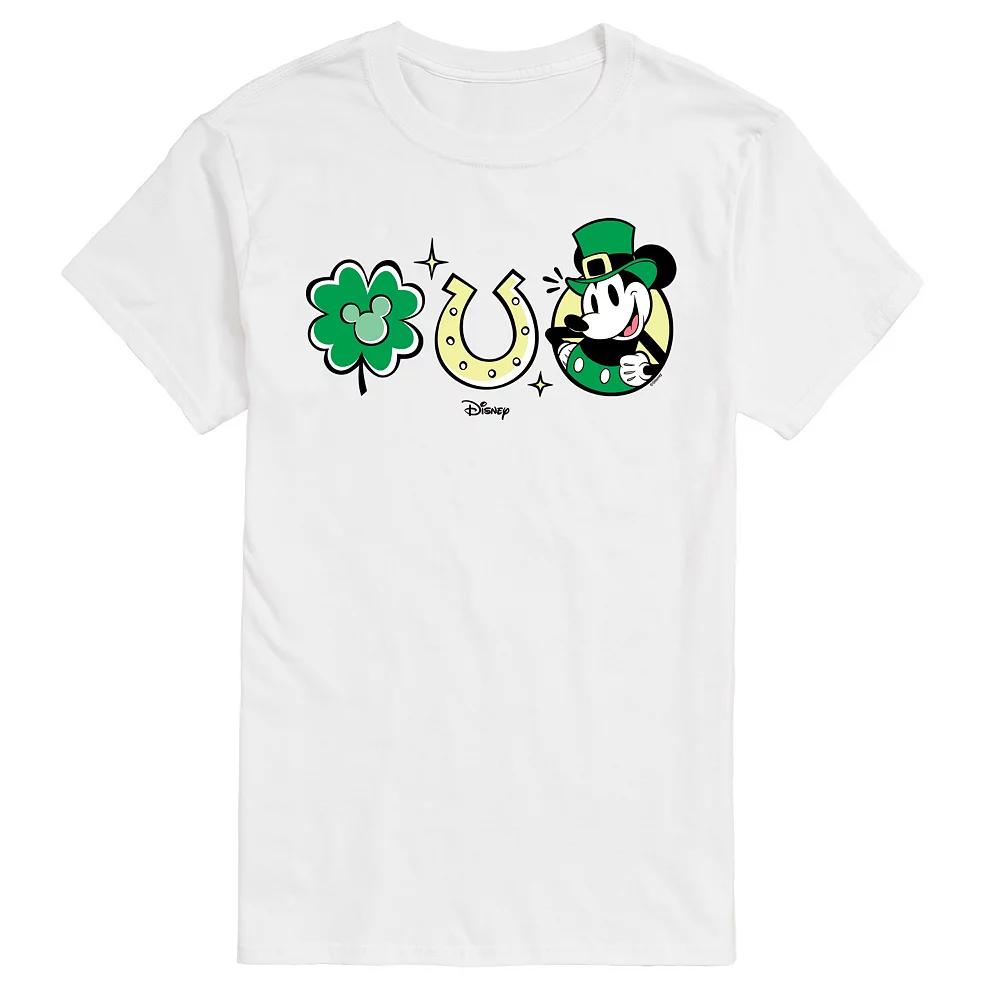 Disney's Mickey Mouse Men's St Patrick's Icons Graphic Tee,  Product Image