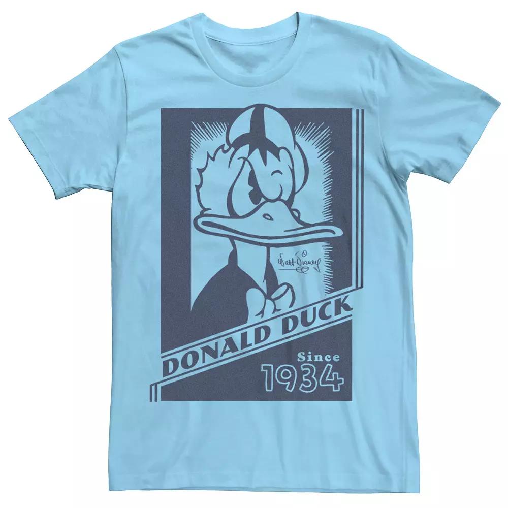 Disney's 100 Angry Donald Duck Stamp Men's Tee,  Product Image