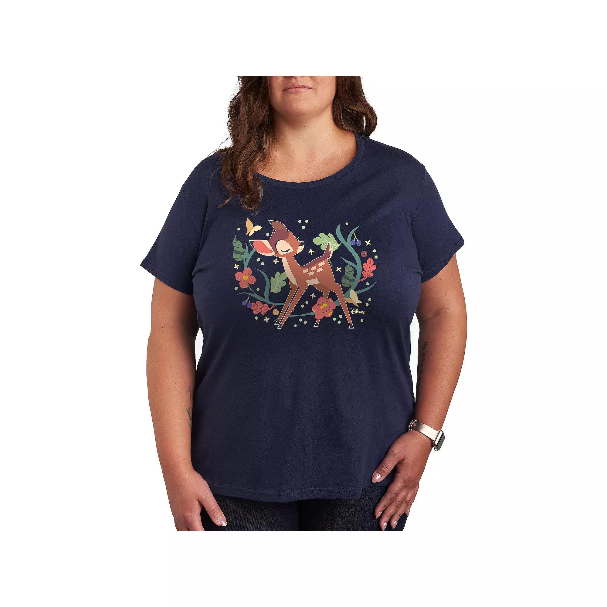 Disney's Bambi Plus Plants Graphic Tee, Women's,  Product Image