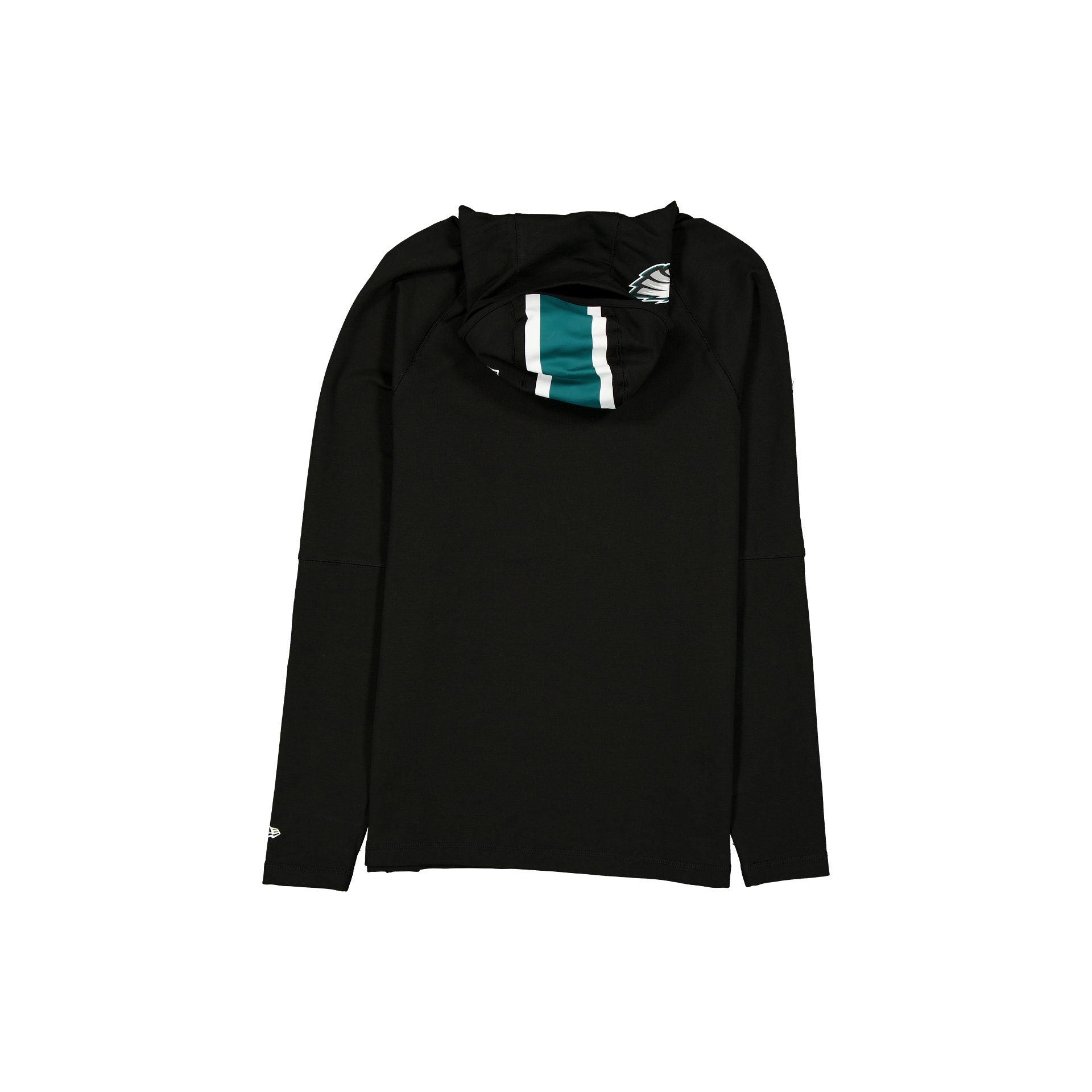 Philadelphia Eagles 2025 Functional Fandom Black Balaclava Hoodie Male Product Image