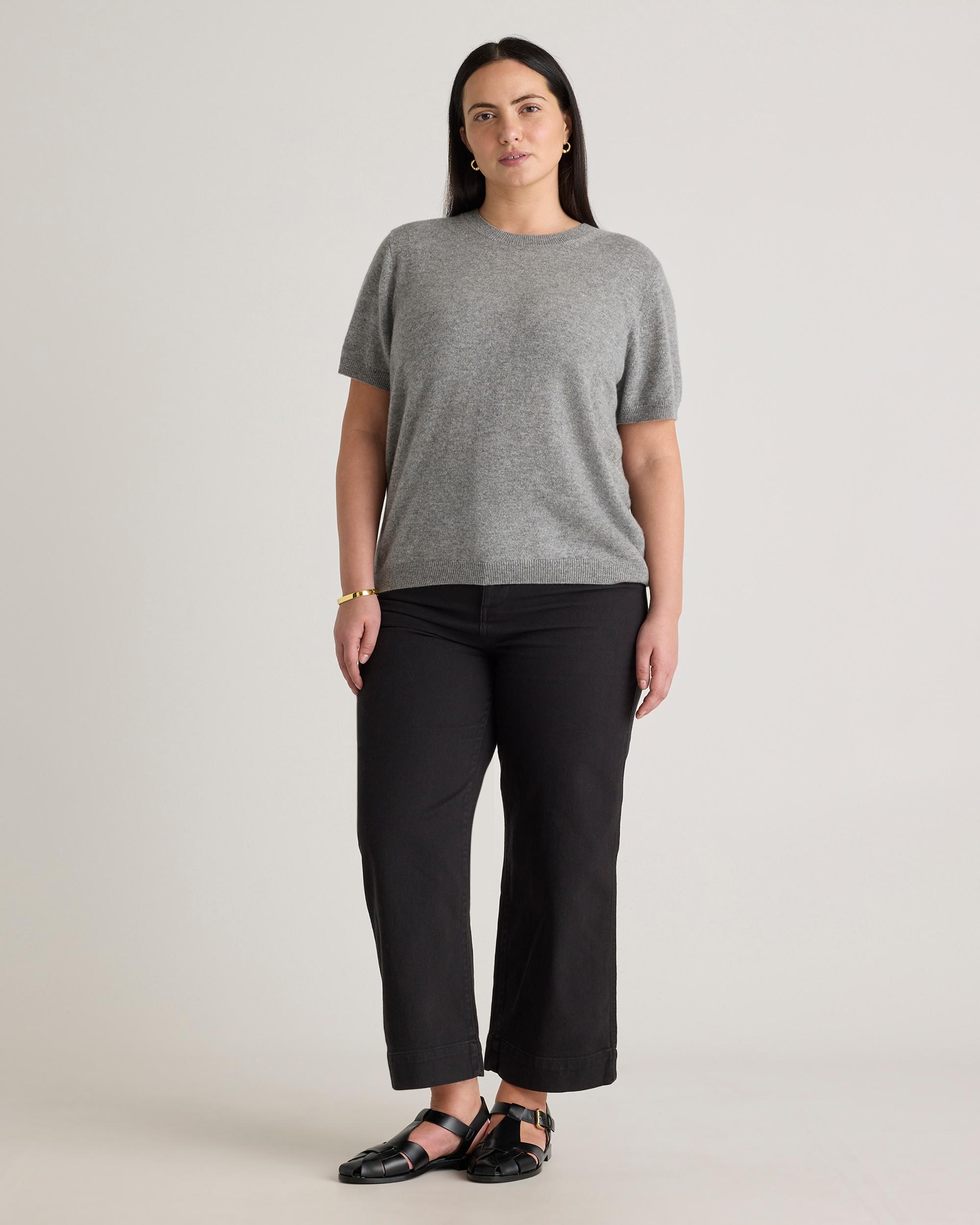 Quince | Women's Mongolian Cashmere T-Shirt Product Image
