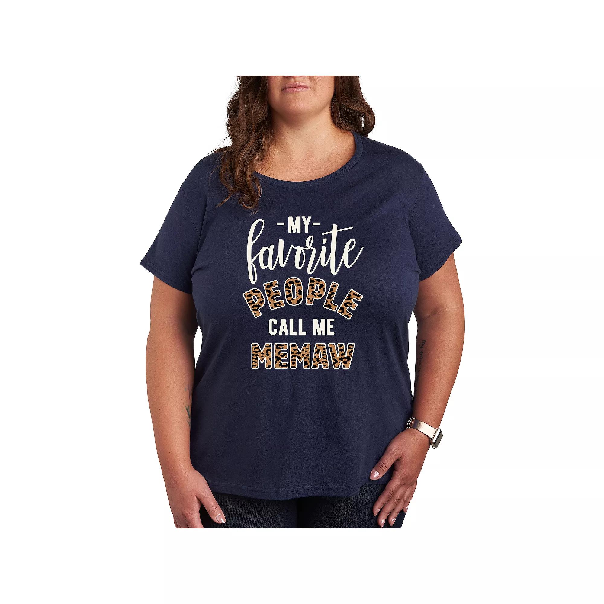Plus Favorite People Oma Graphic Tee, Women's,  Product Image