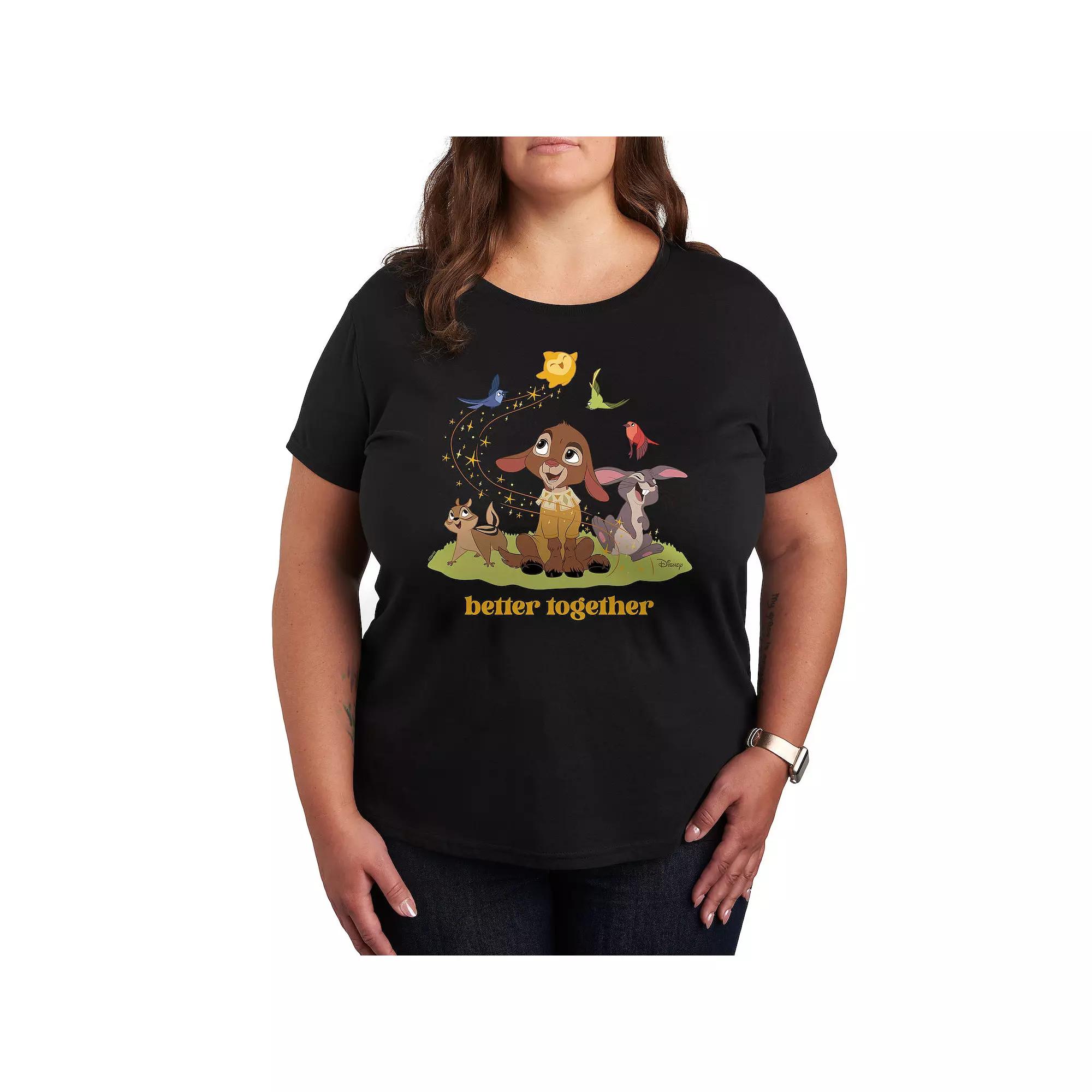 Disney's Nightmare Before Christmas Plus Everybody Scream Graphic Tee, Women's,  Product Image