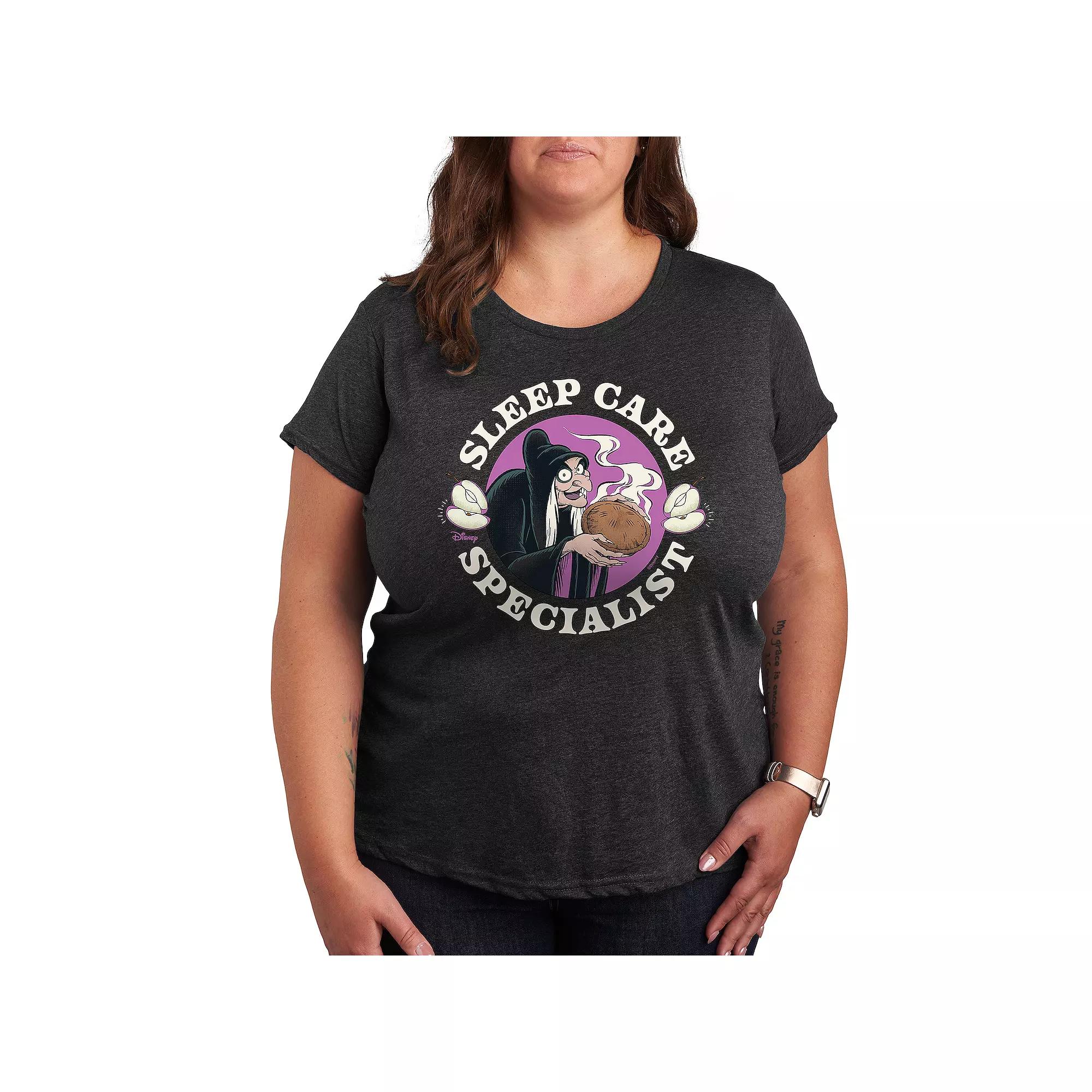 Disney's Villains Sleep Care Plus Graphic Tee, Women's,  Product Image