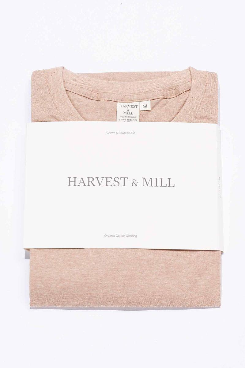 Men's Organic Heirloom Brown Crew Tee Product Image