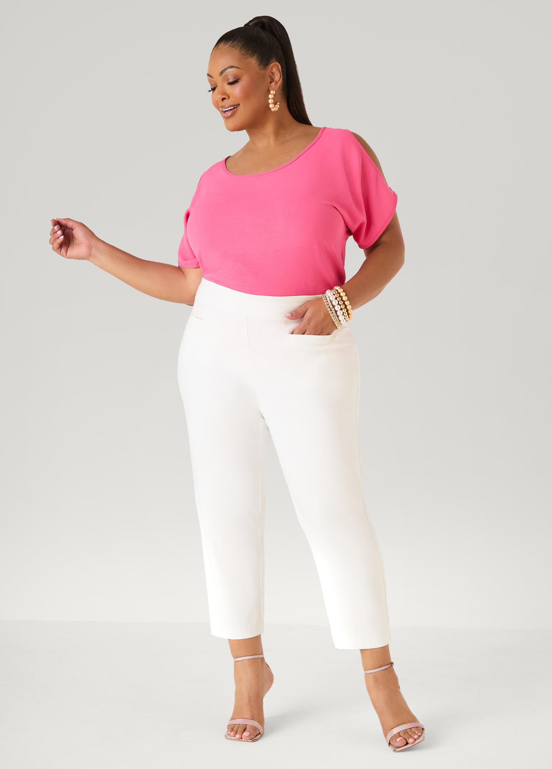 Textured Cold Shoulder Top Product Image