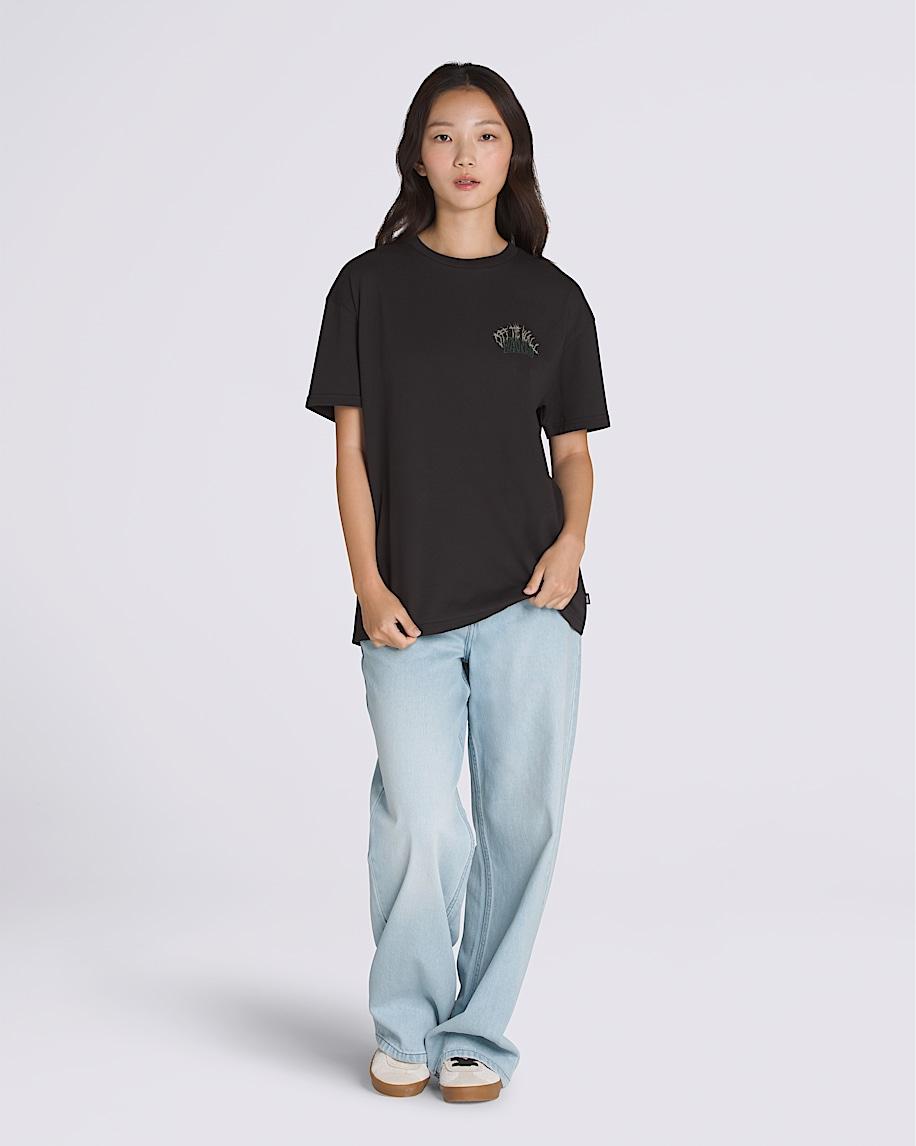 Graffiti Metal University T-Shirt in Black| Vans US Product Image