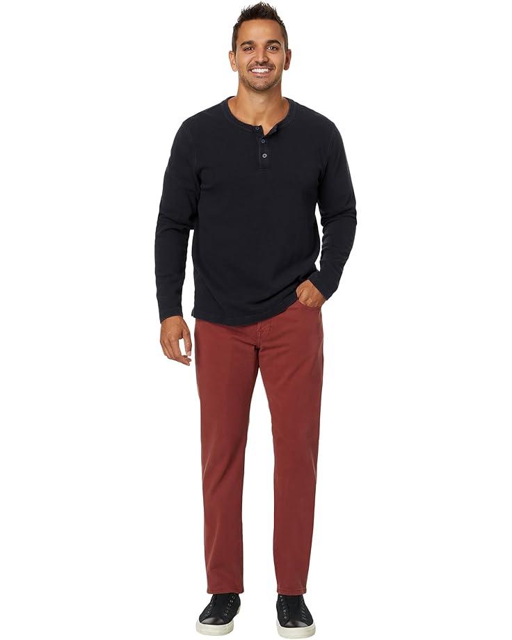 Regent Relaxed Straight Black Stretch Denim Product Image