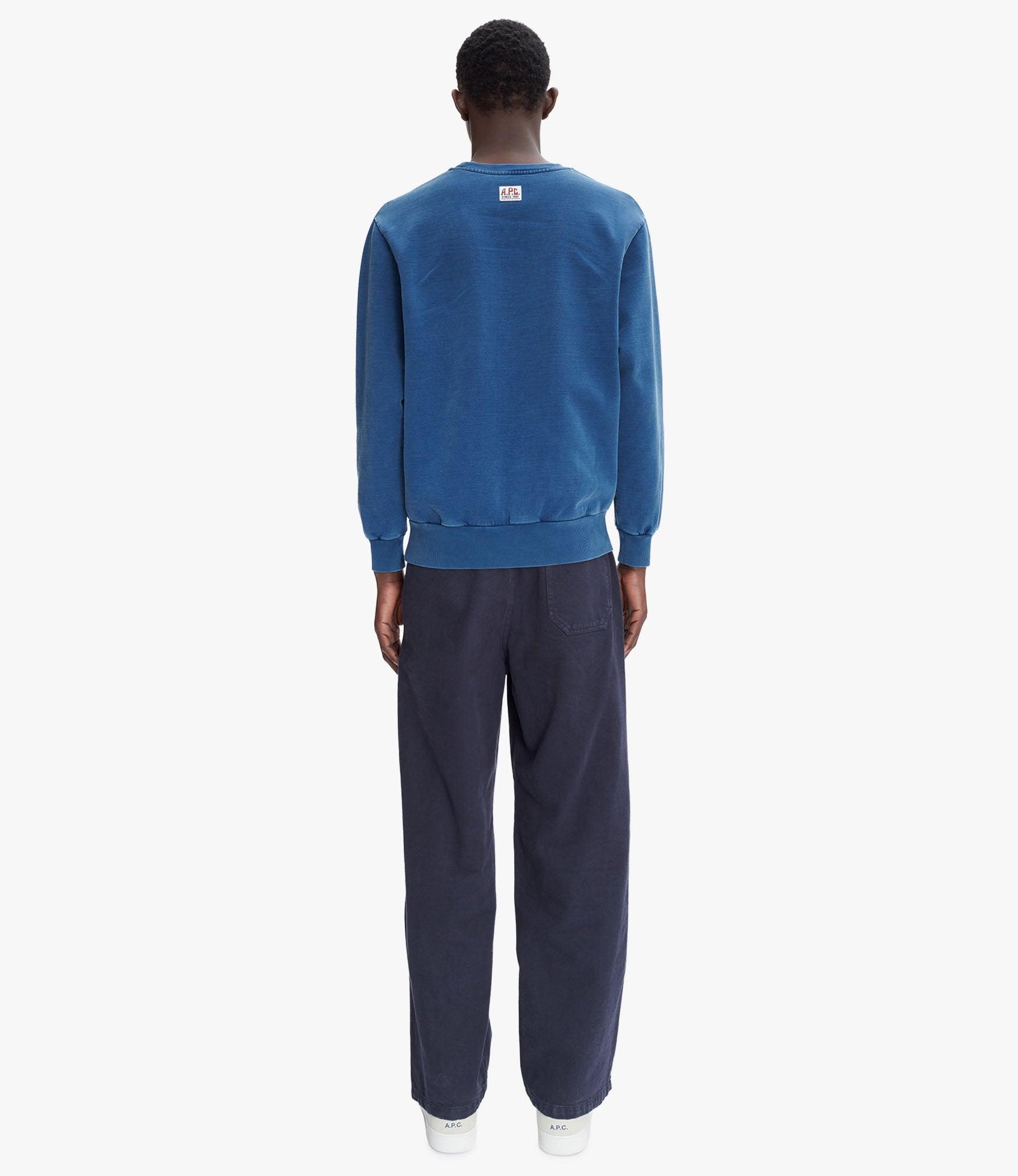 Label H Garment Dye sweatshirt Male Product Image