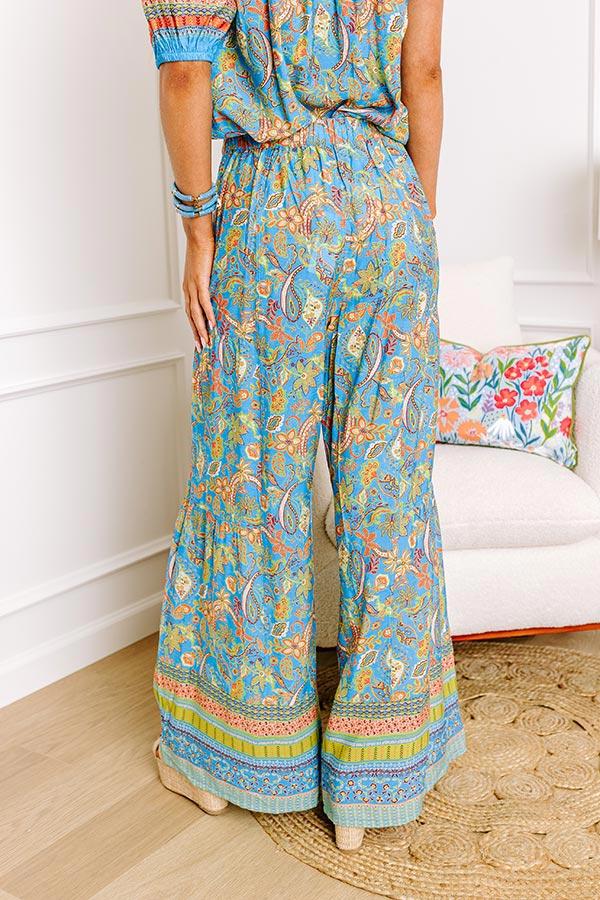 Feeling Boho High Waist Floral Pants Product Image