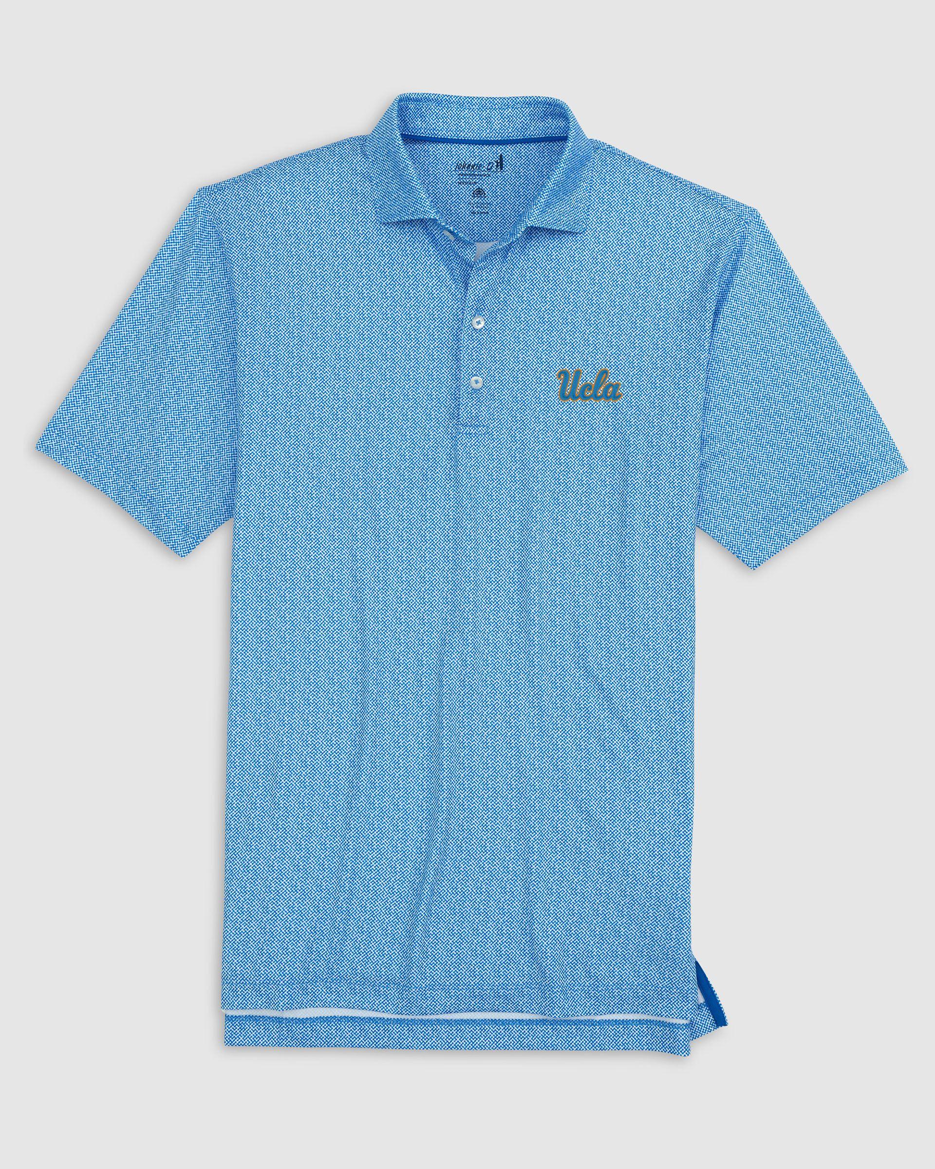 Los Angeles Dodgers Hinson Printed Jersey Performance Polo Product Image